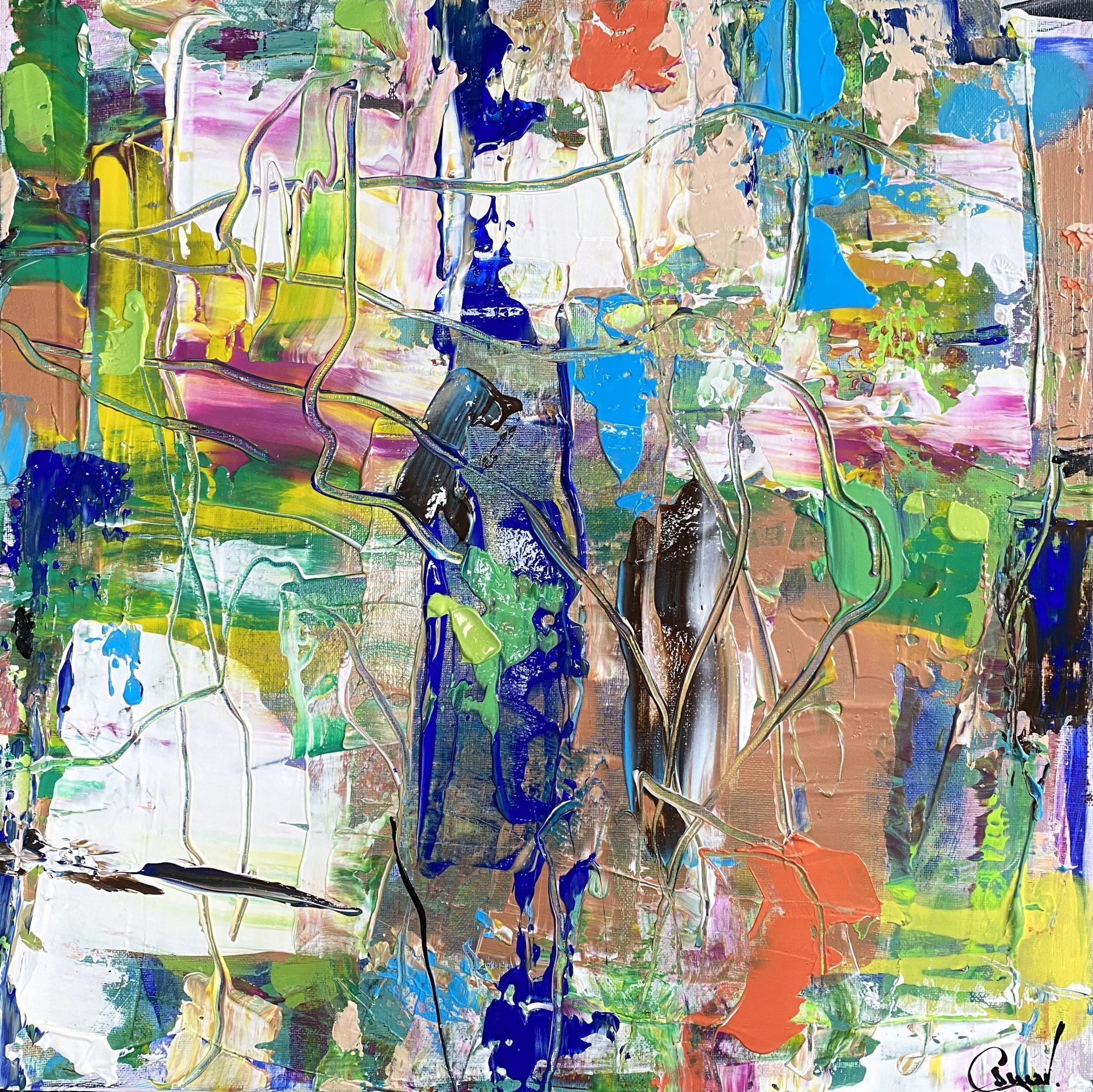 Spectrum Painting by Maria Esmar Jose Art Gallery