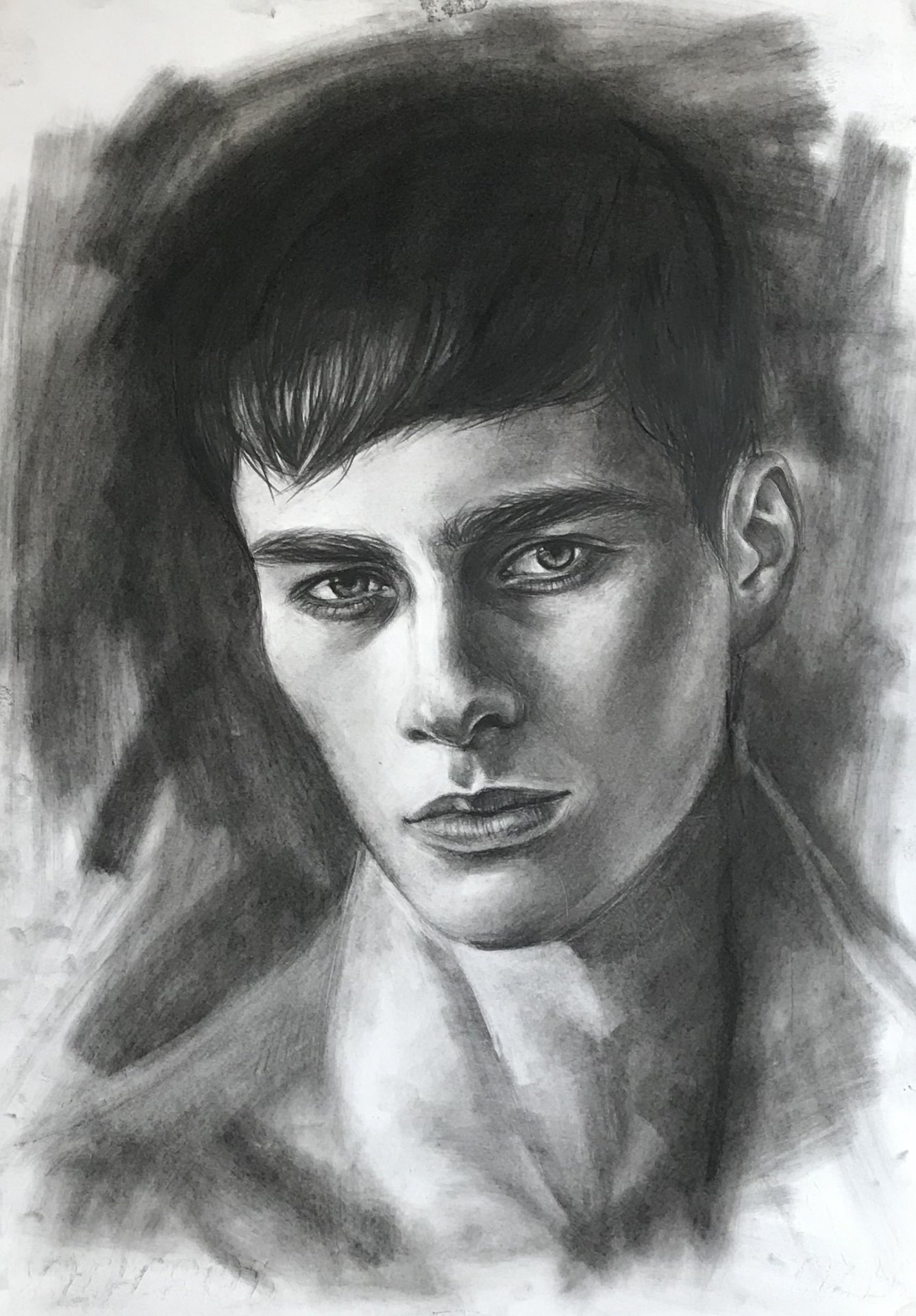 EXCITEMENT Drawing - Anastasia Terskih - Jose Art Gallery