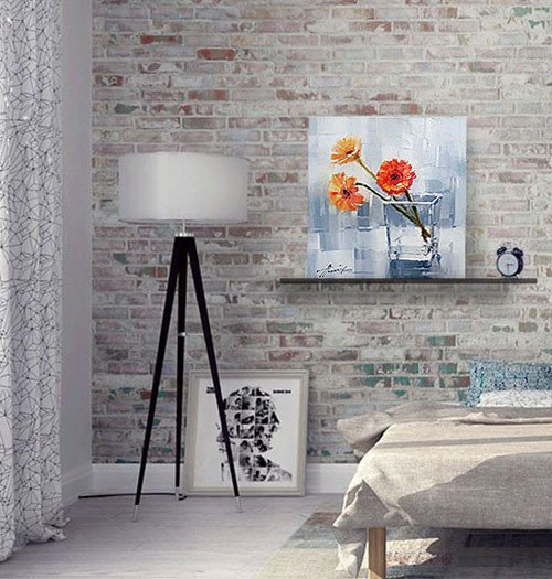 Gerberas - painting