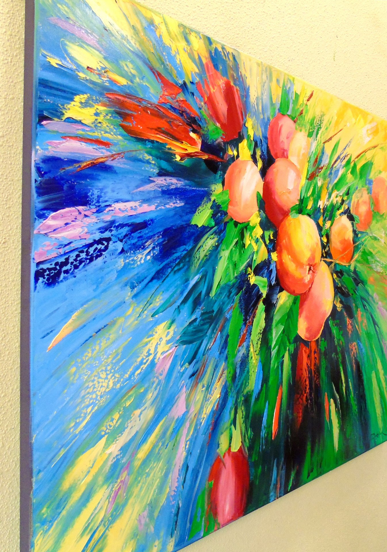 Ripe apples - painting