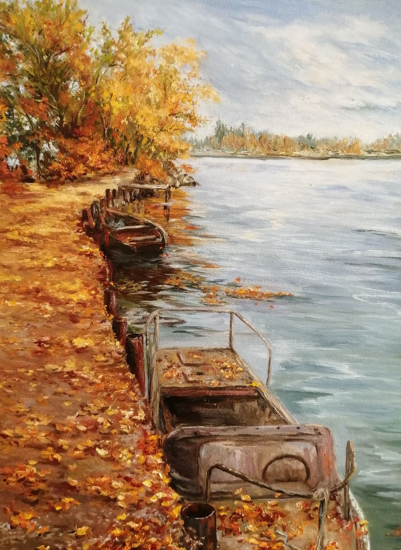 Oil painting Autumn - buy