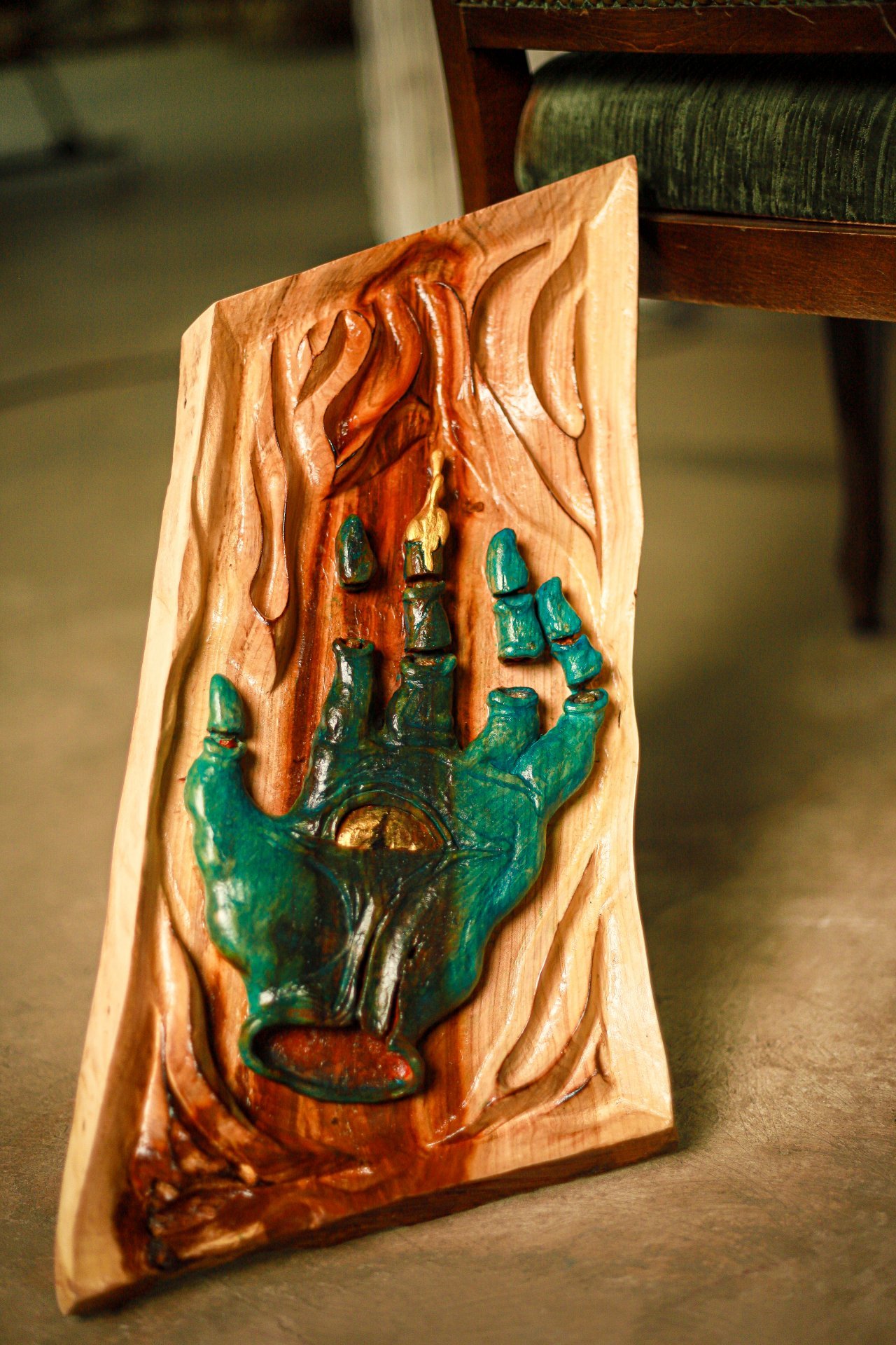 Hand of Protection: Hamsa Sculpture - FanWorkshopUA