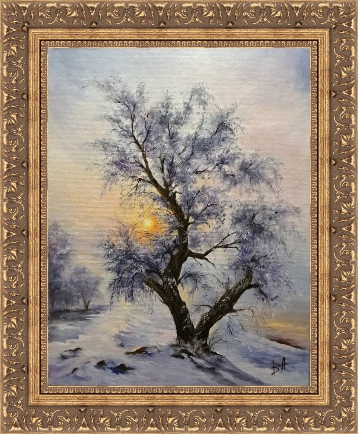 Oil painting Winter's Tale - painting