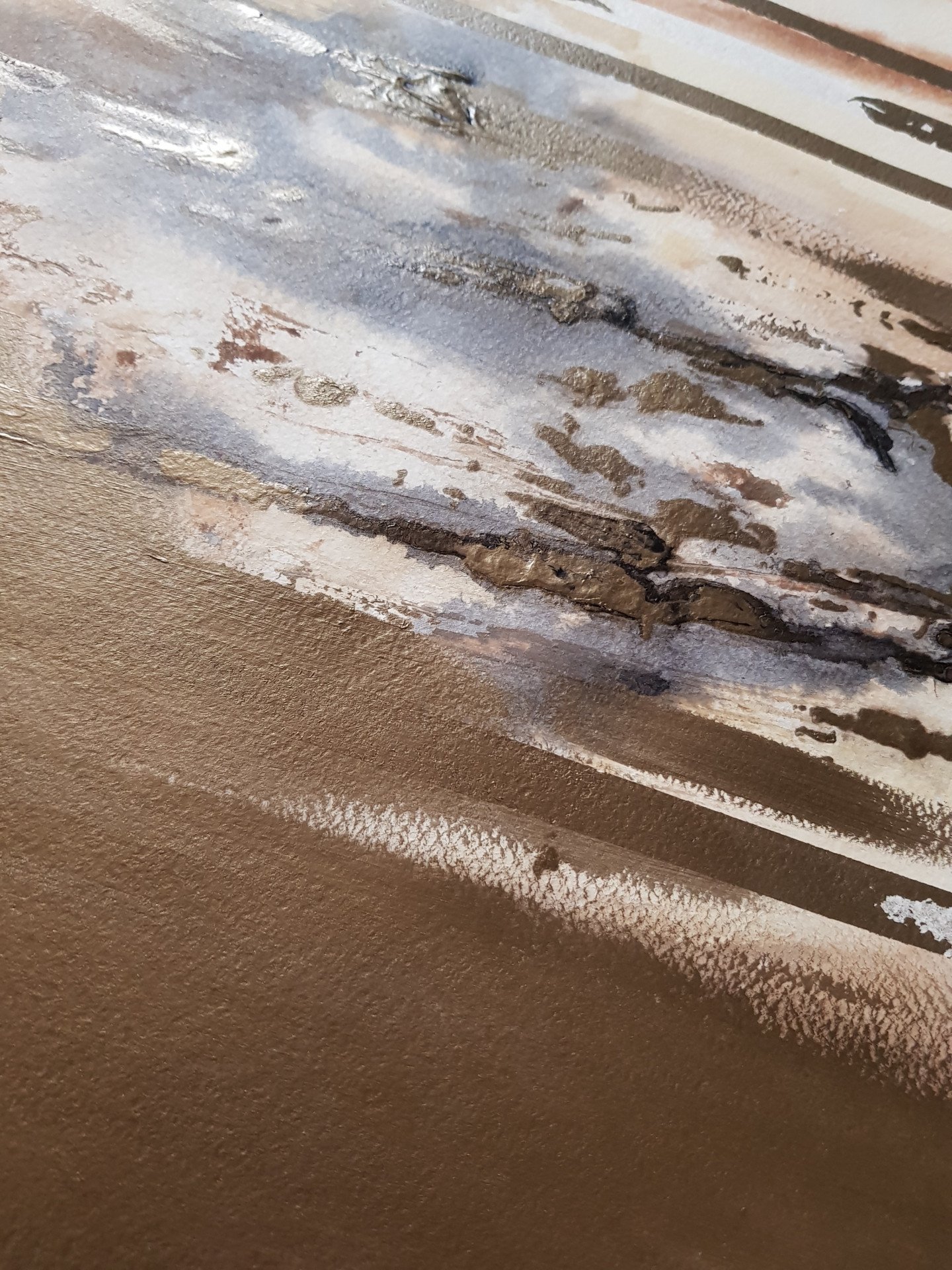 Bronze - painting