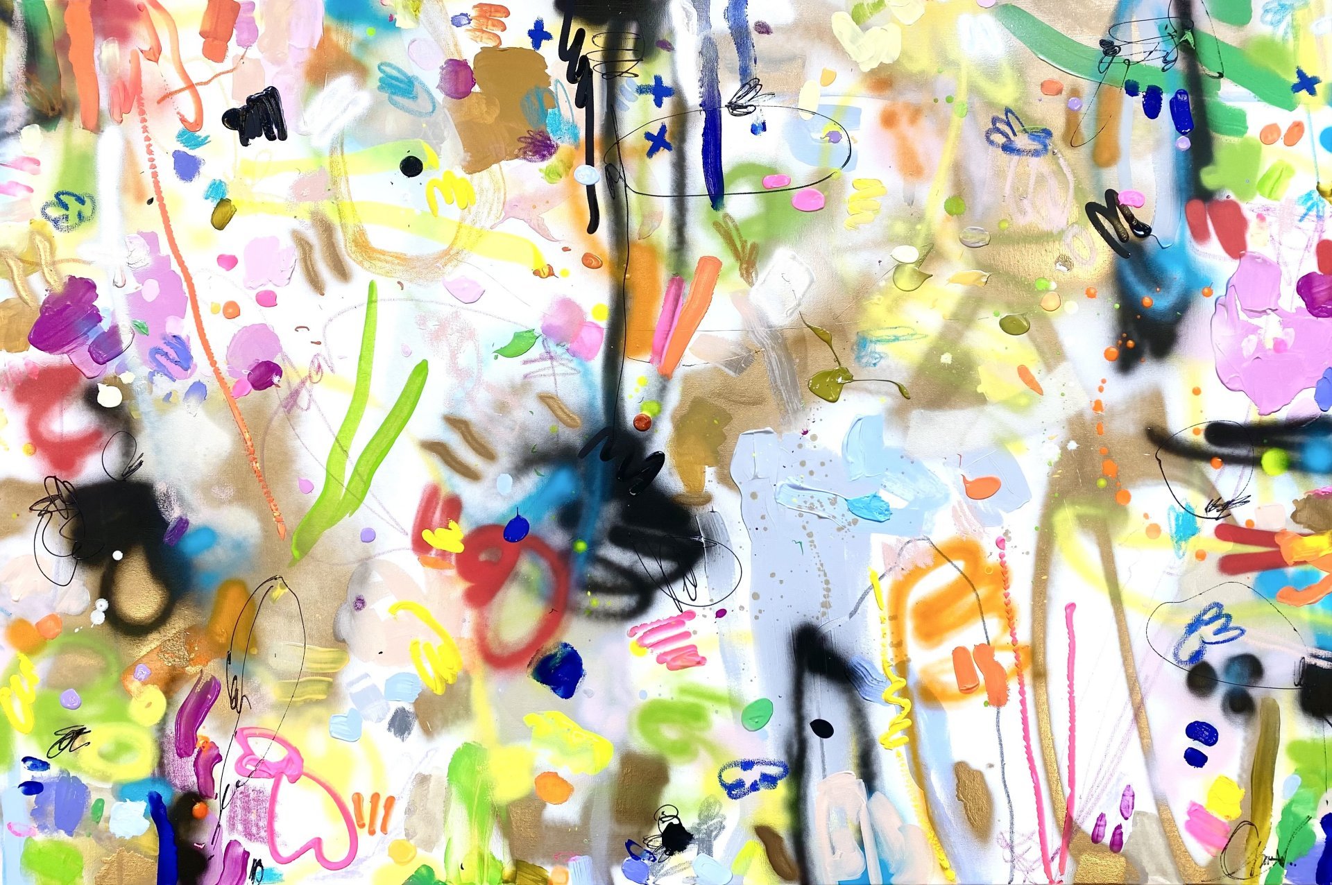 The sky is the limit II Painting by Maria Esmar