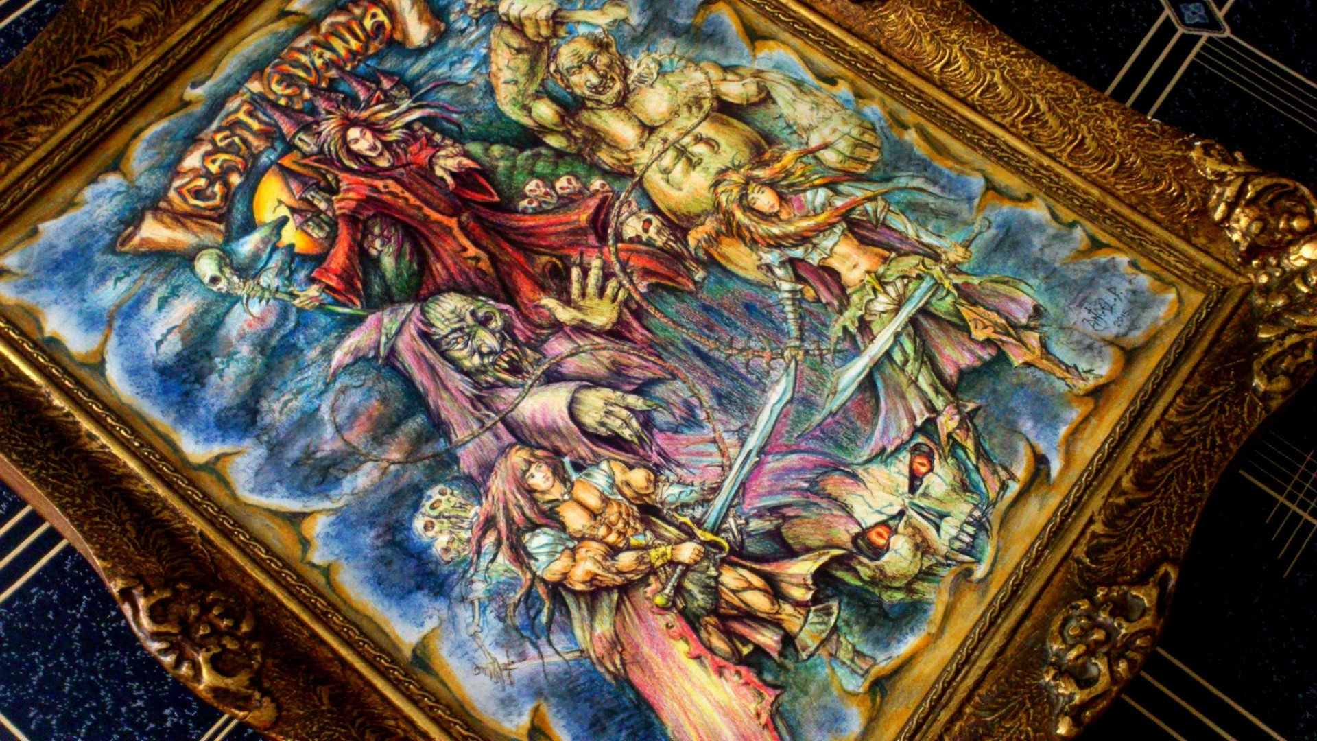 CASTLEVANIA LEGENDS- UNIQUE - painting