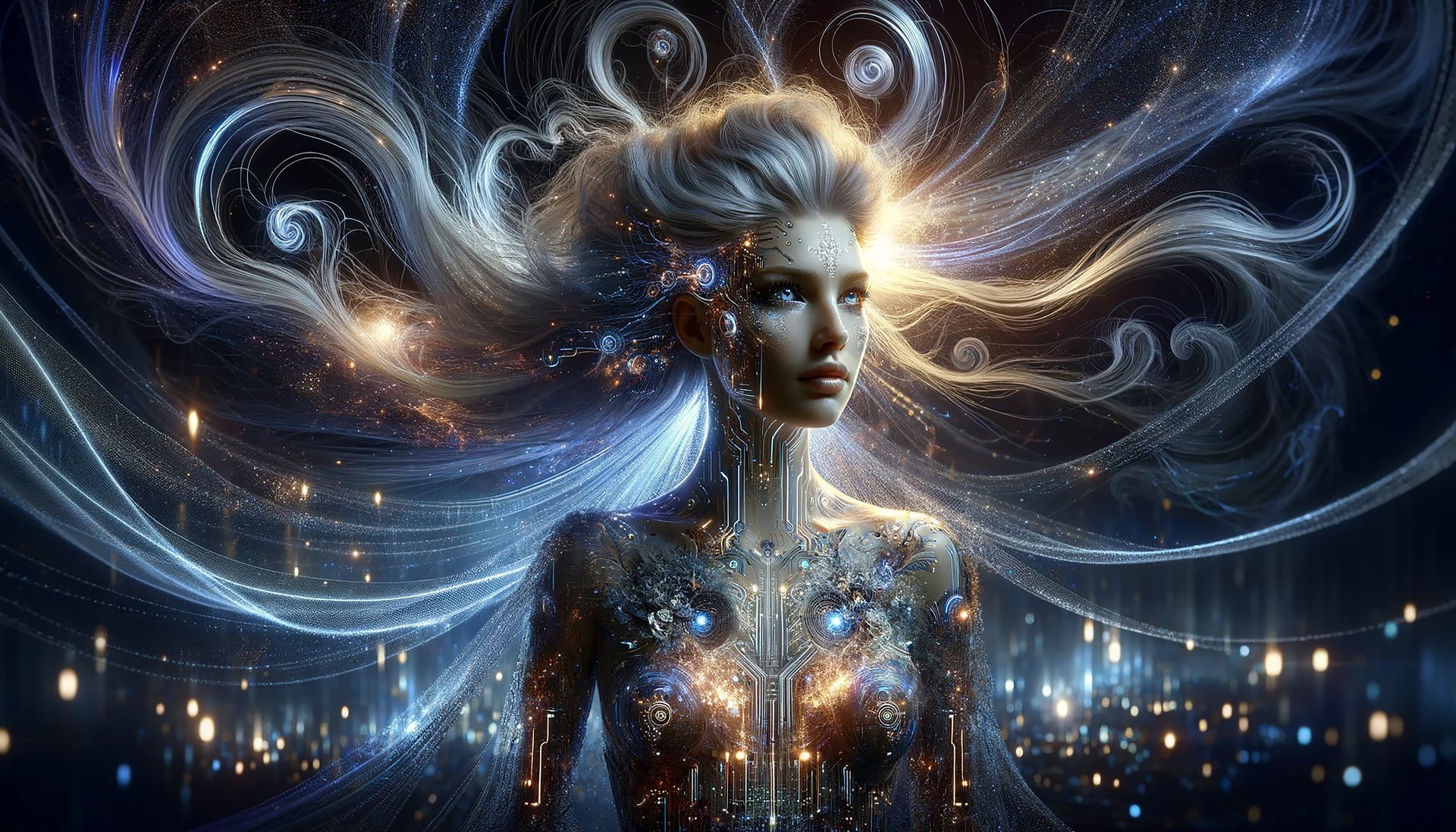 Singularity: Harmony of Existences Painting by Praphul Garg