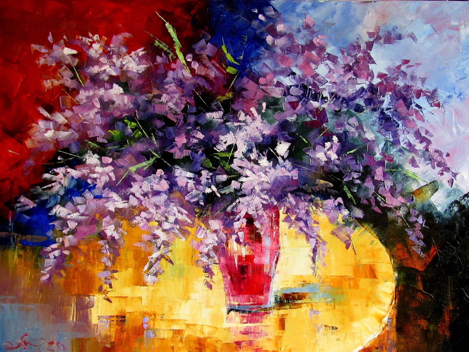 Spring mood Painting by Anna Kolos - Jose Art Gallery