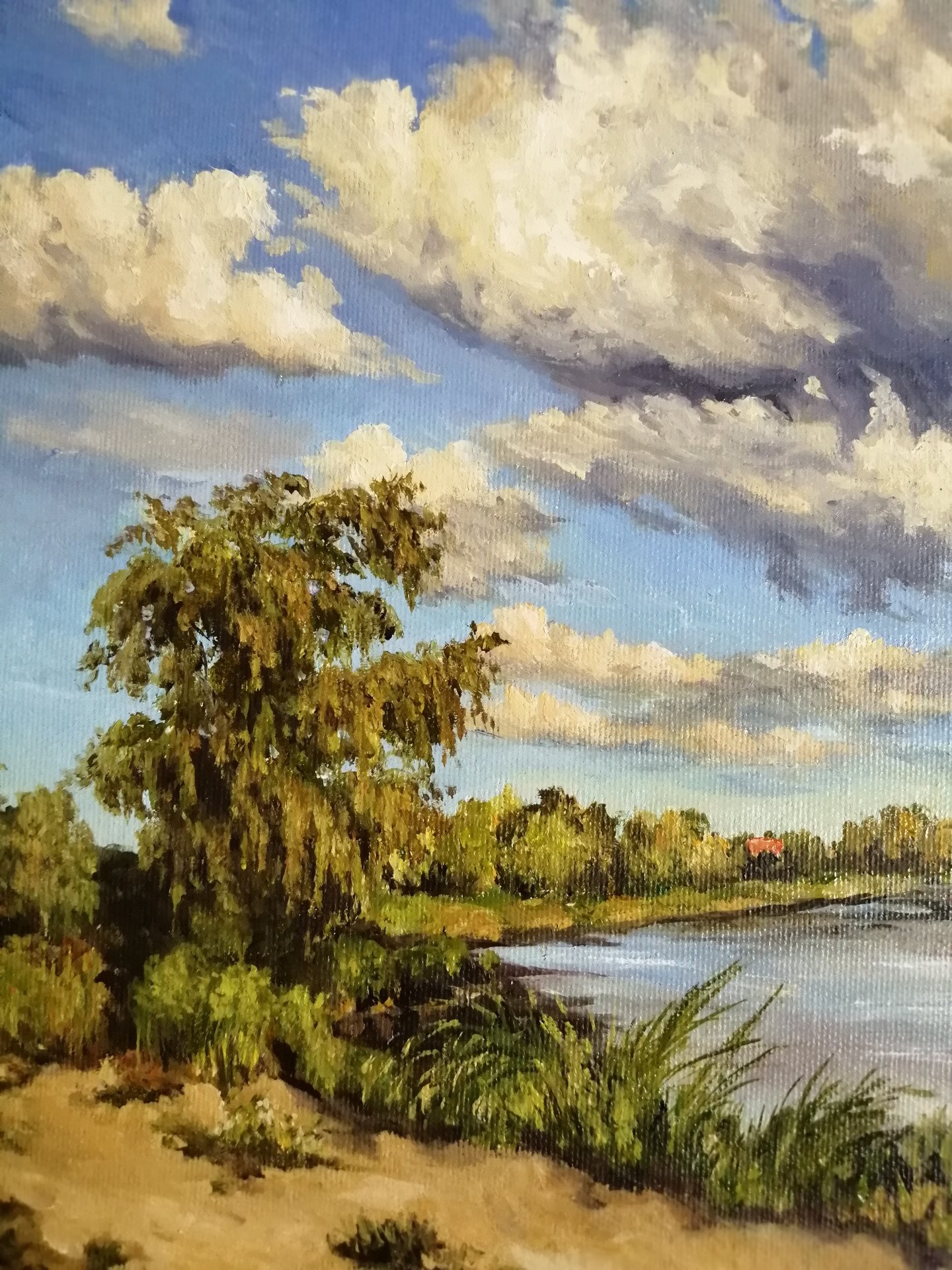 Oil painting Clear Day - painting