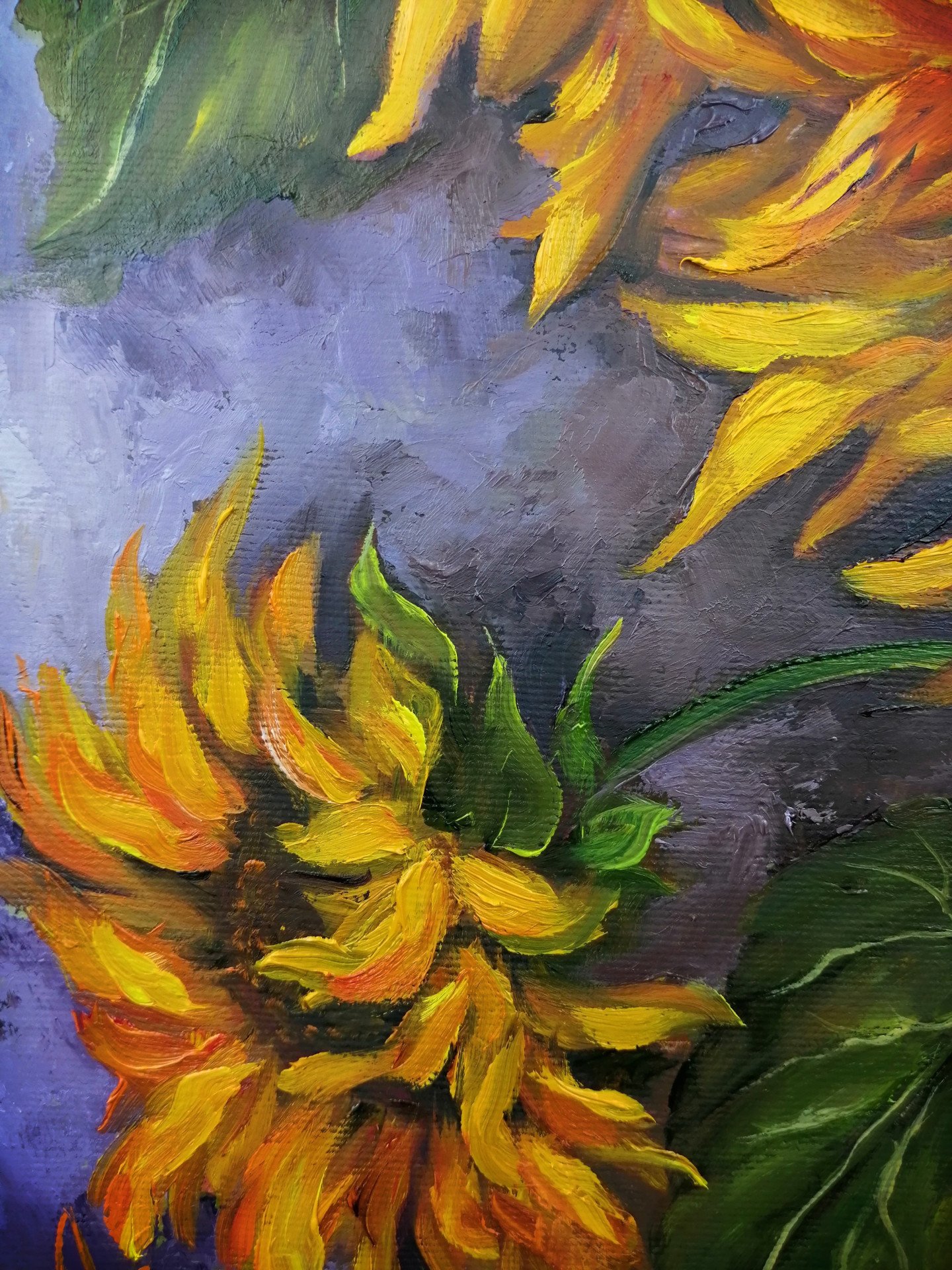 Oil painting Sunflowers - buy