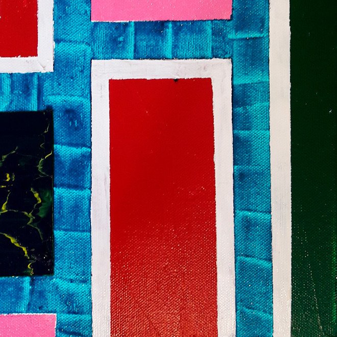Inexistencia rectangular-1 - painting