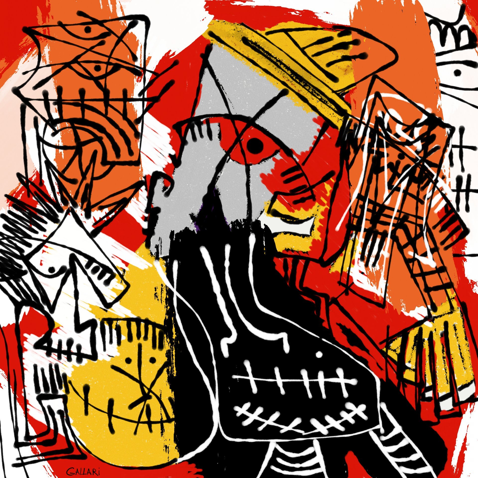 Nervous breakdown Painting by Konstantin Gallari