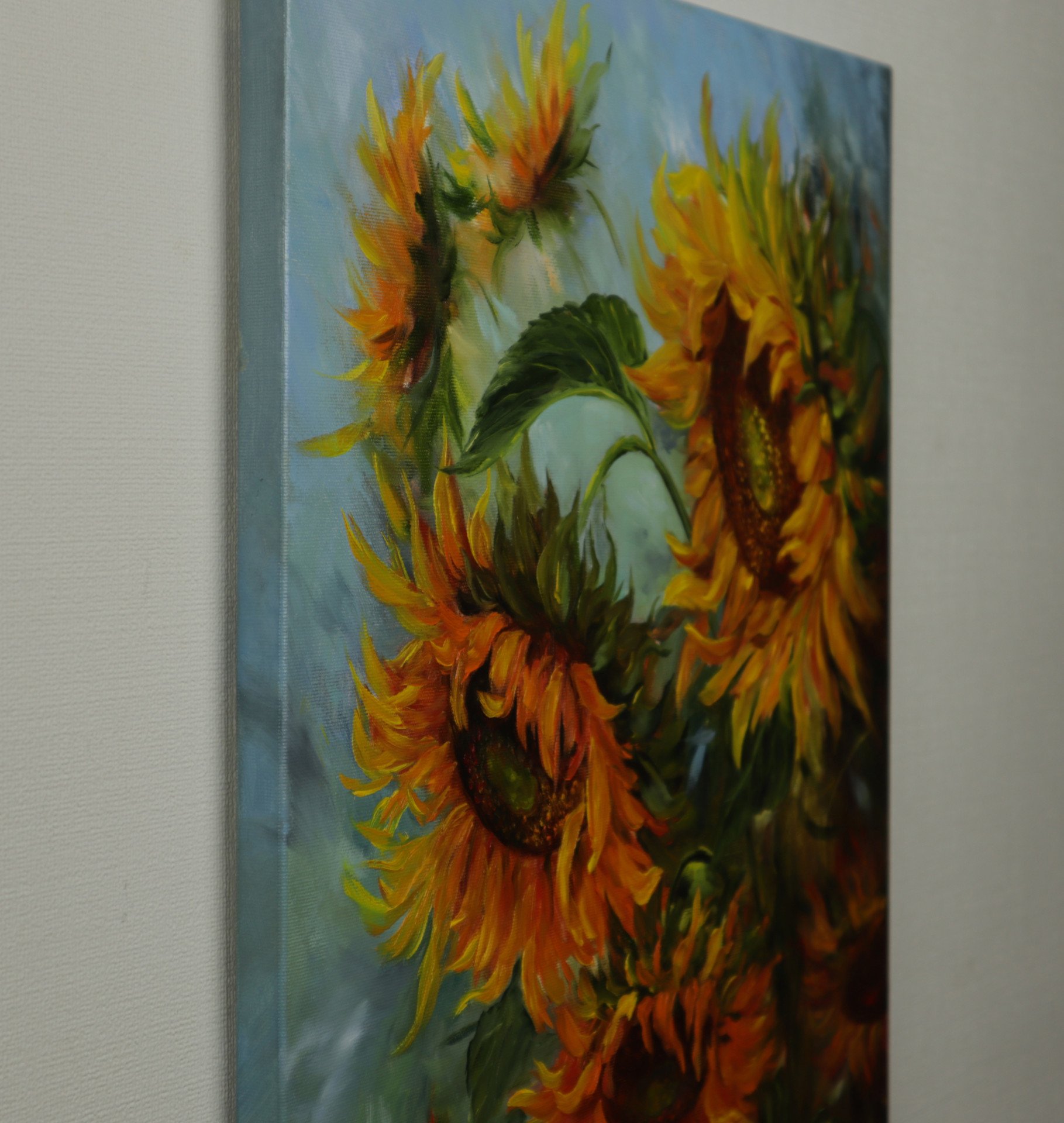 Oil painting Sunflowers - buy online