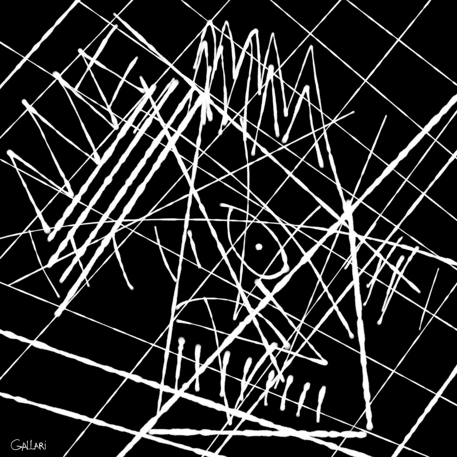 Lines of Fate Painting by Konstantin Gallari