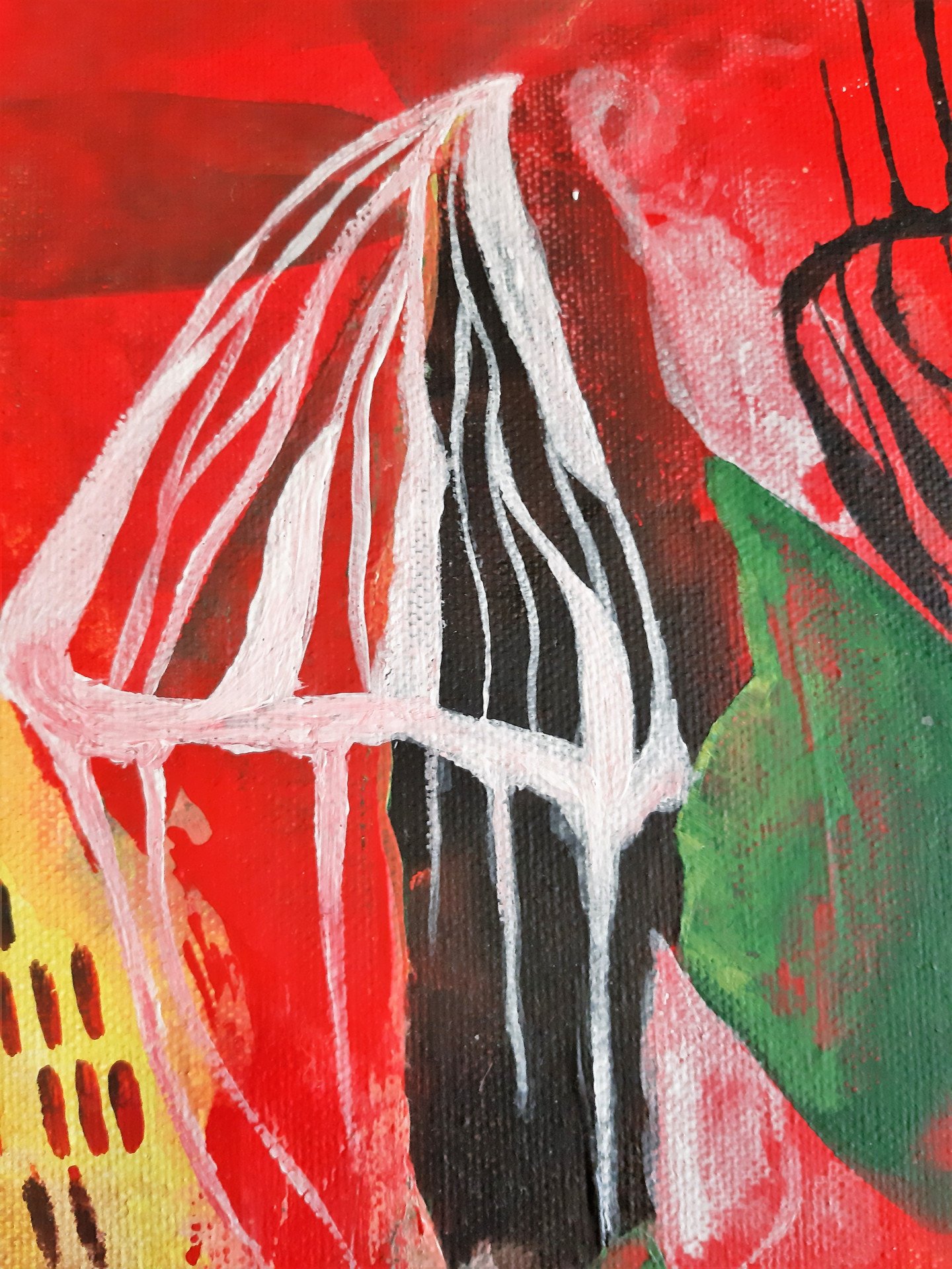 White Flower (2019) - painting