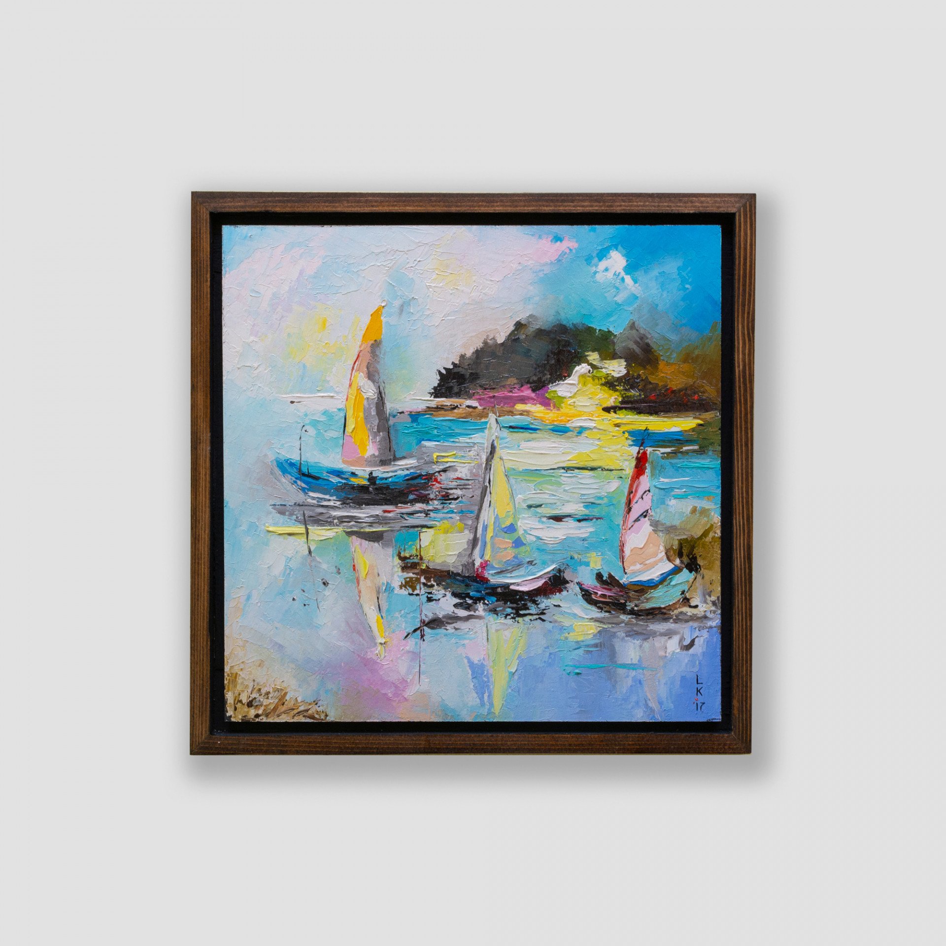 BOATS ON THE LAKE - buy