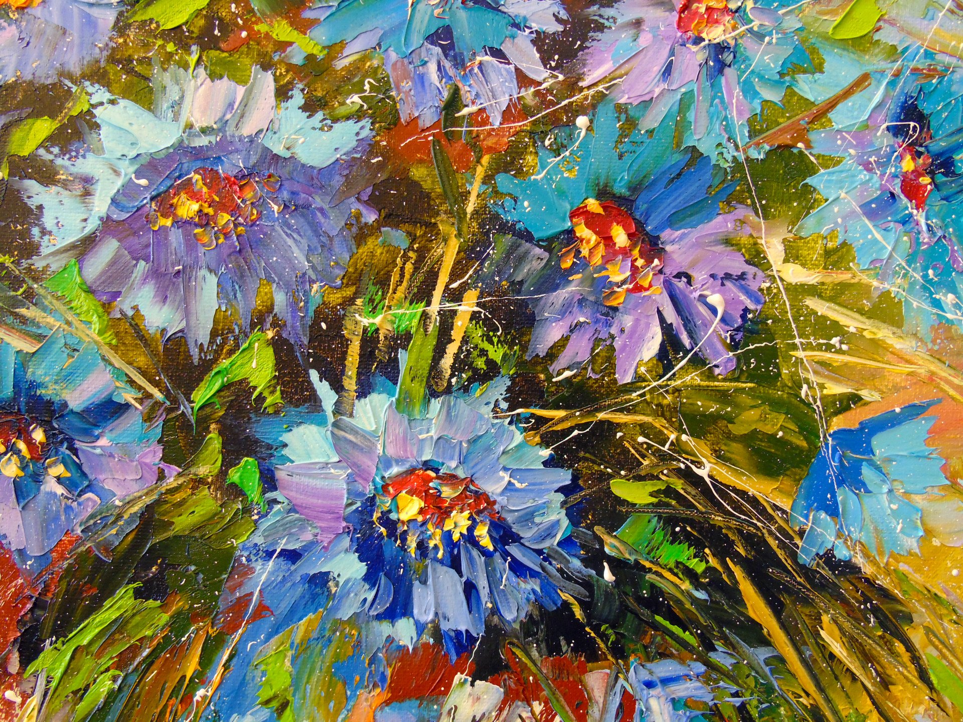 Bouquet of cornflowers - buy