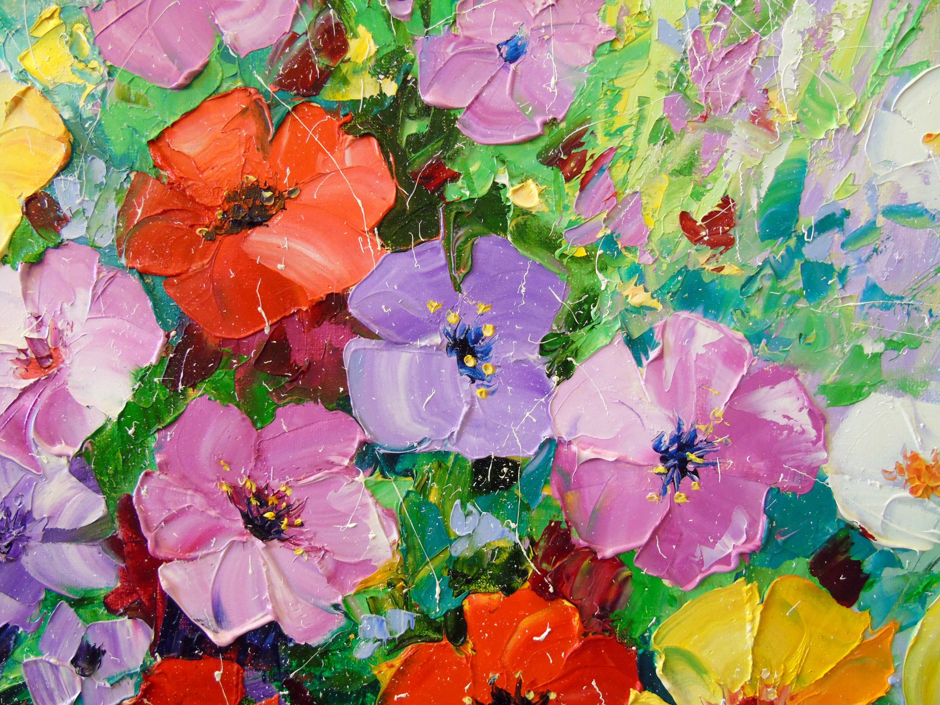 Bright flowers - buy