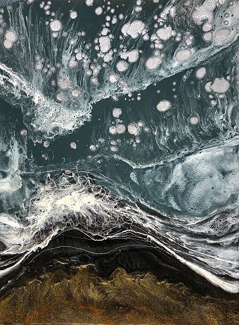 Arenas negras Pintura de Tiffani Buteau - Jose Art Gallery