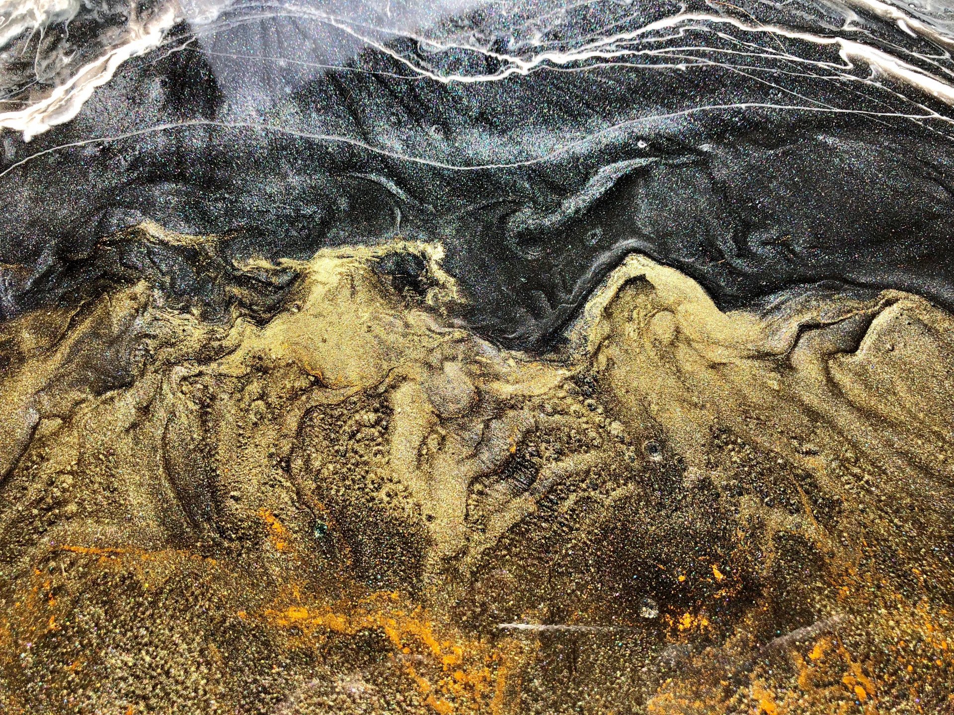 Arenas negras - painting