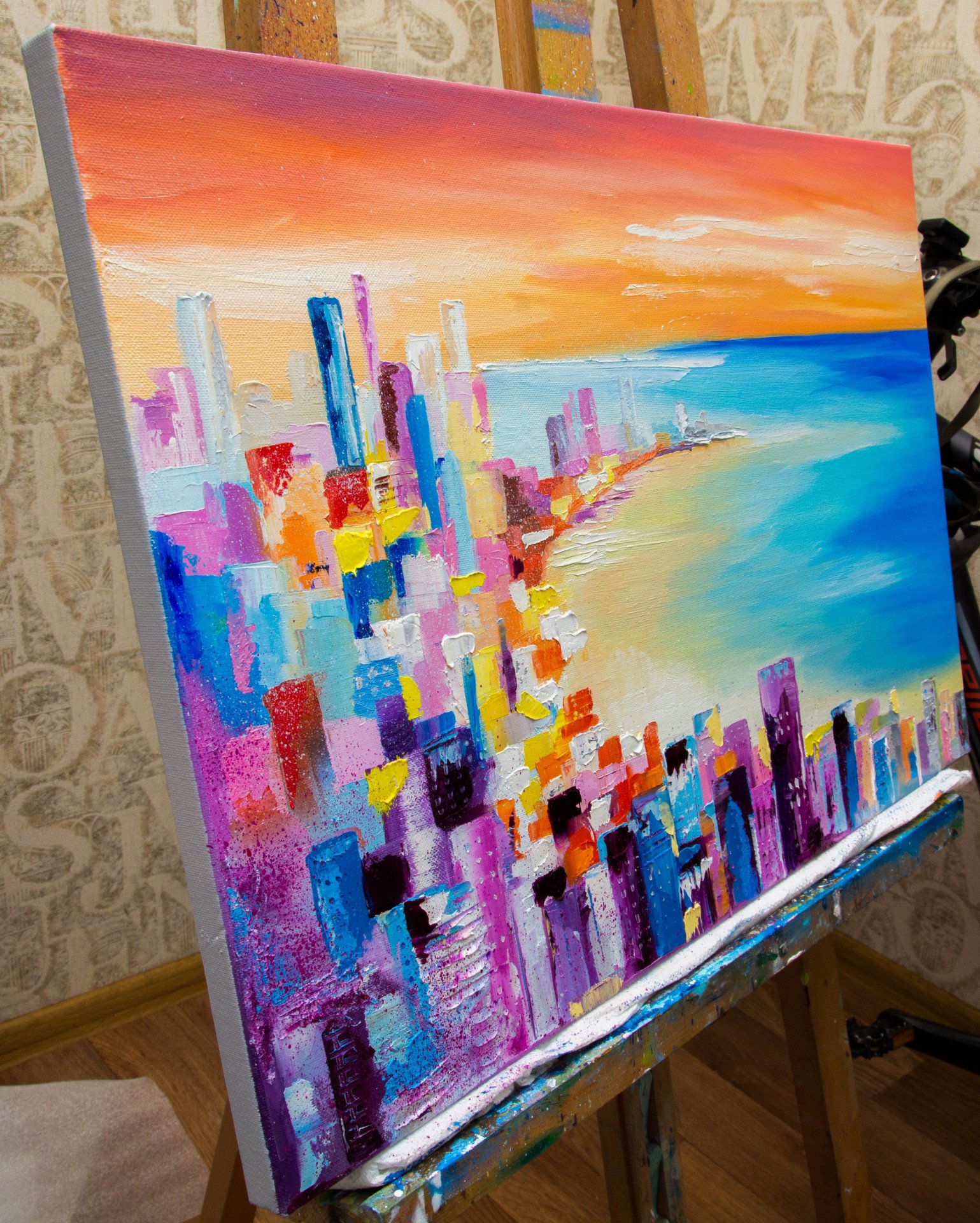 CIUDAD DE SUEÑO - painting