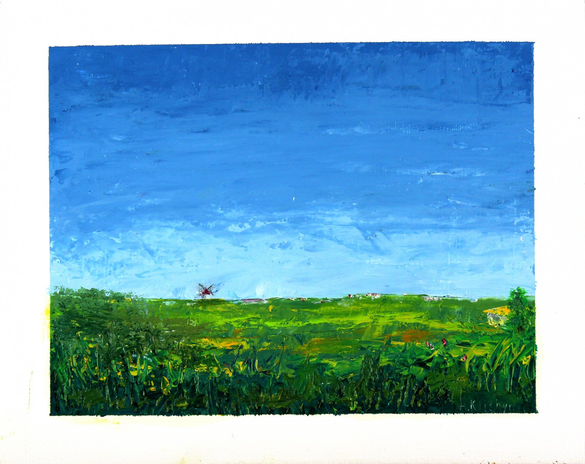 Stunning Clear Contextured Painting image
