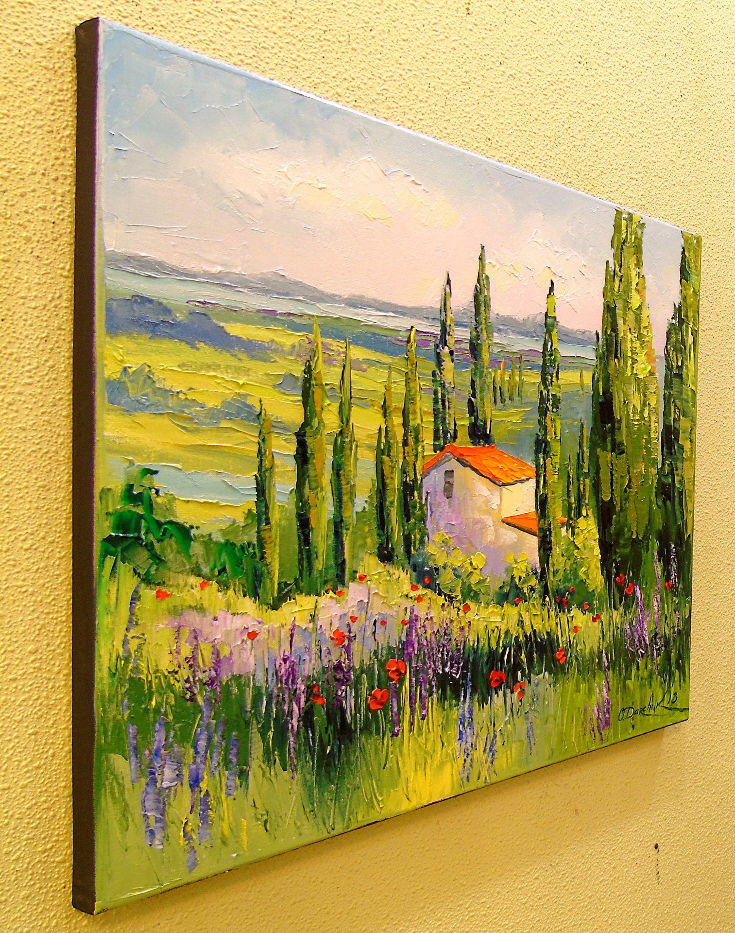 House in Provence - painting