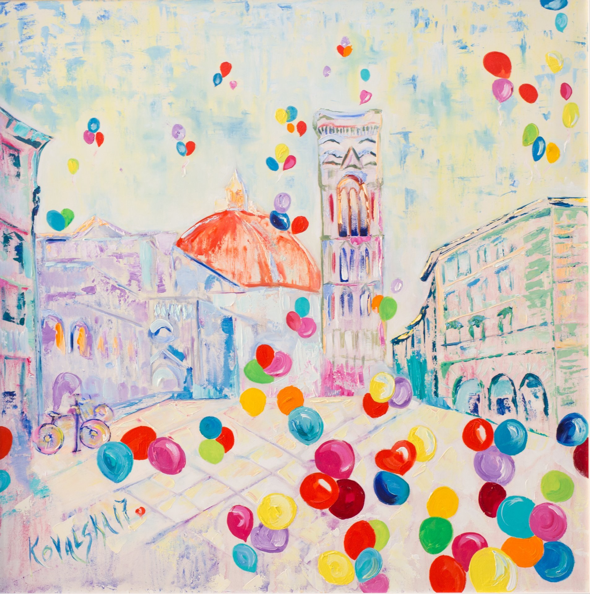 Florence Painting by Katerina Kovalska - Jose Art Gallery