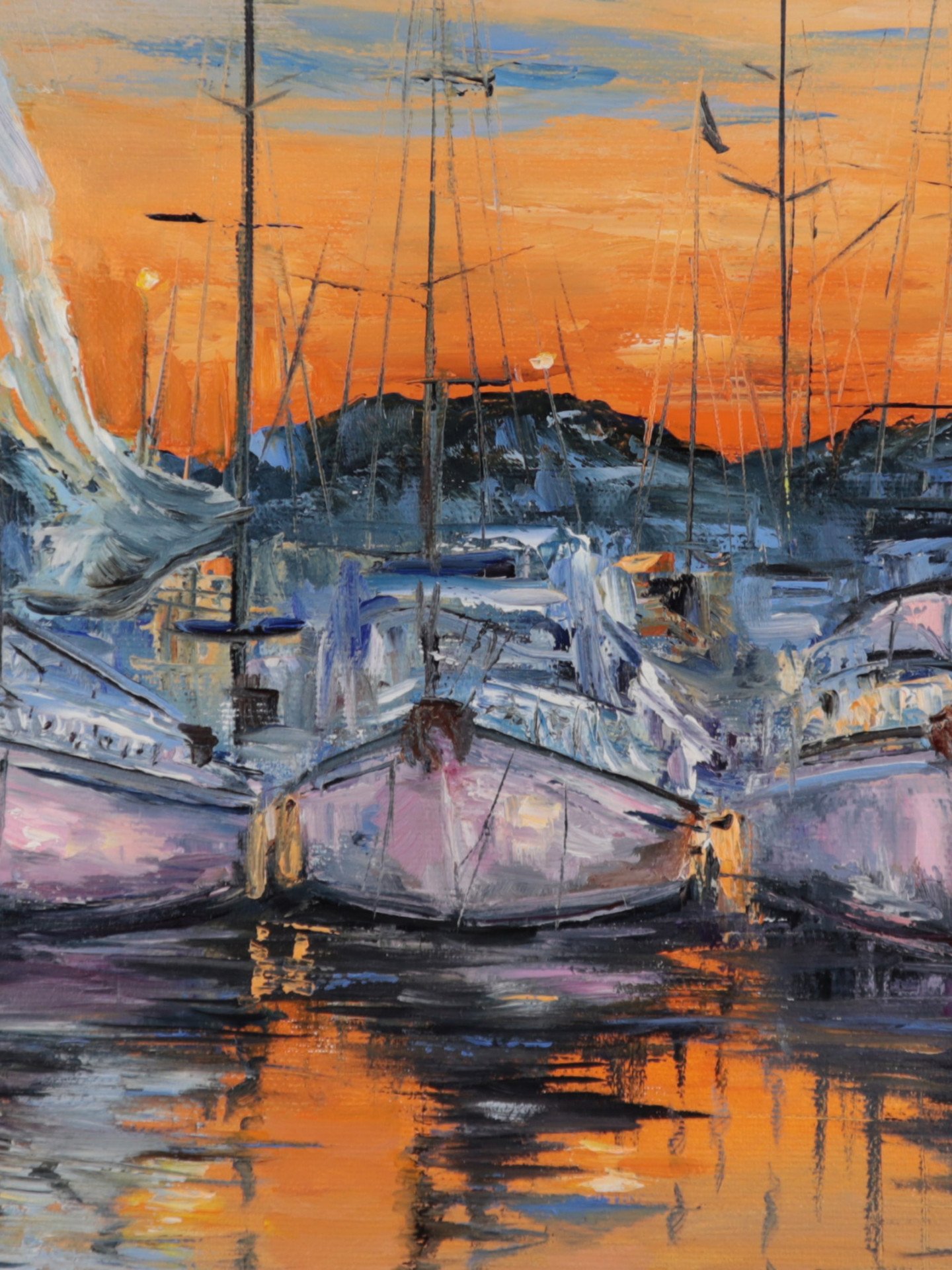Oil painting Sunrise - order