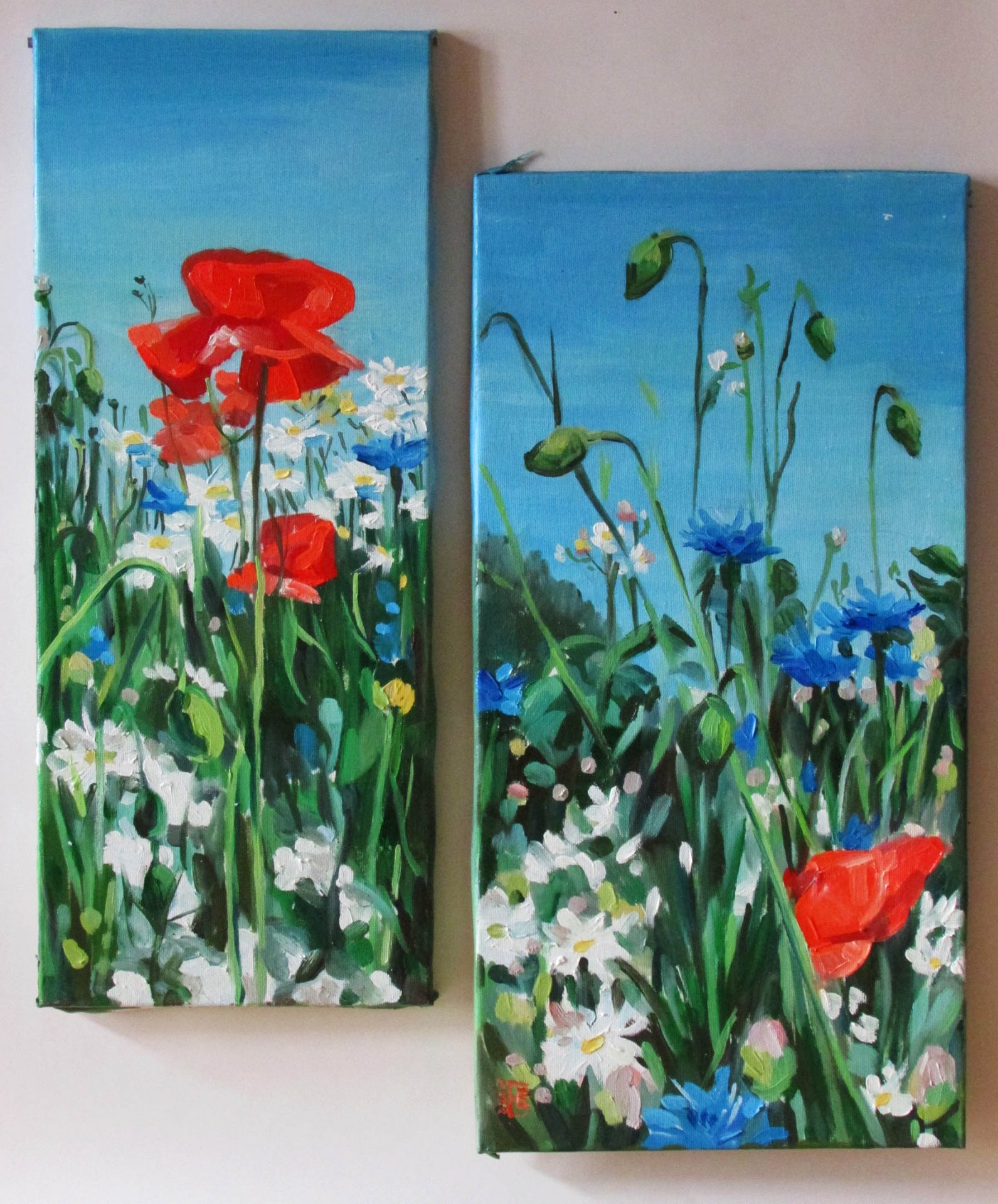 Wild flowers (modular work) - buy