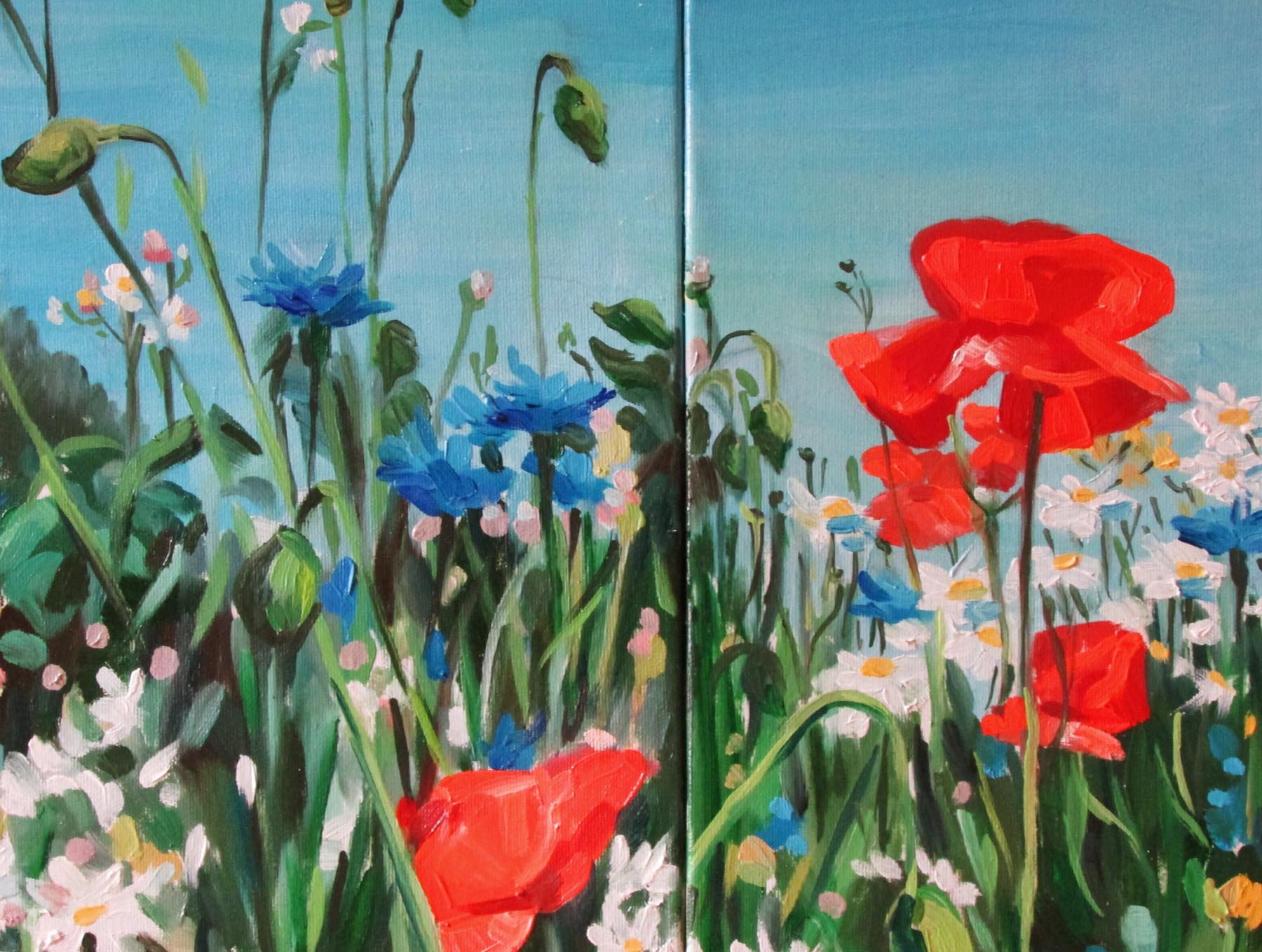 Wild flowers (modular work) - order