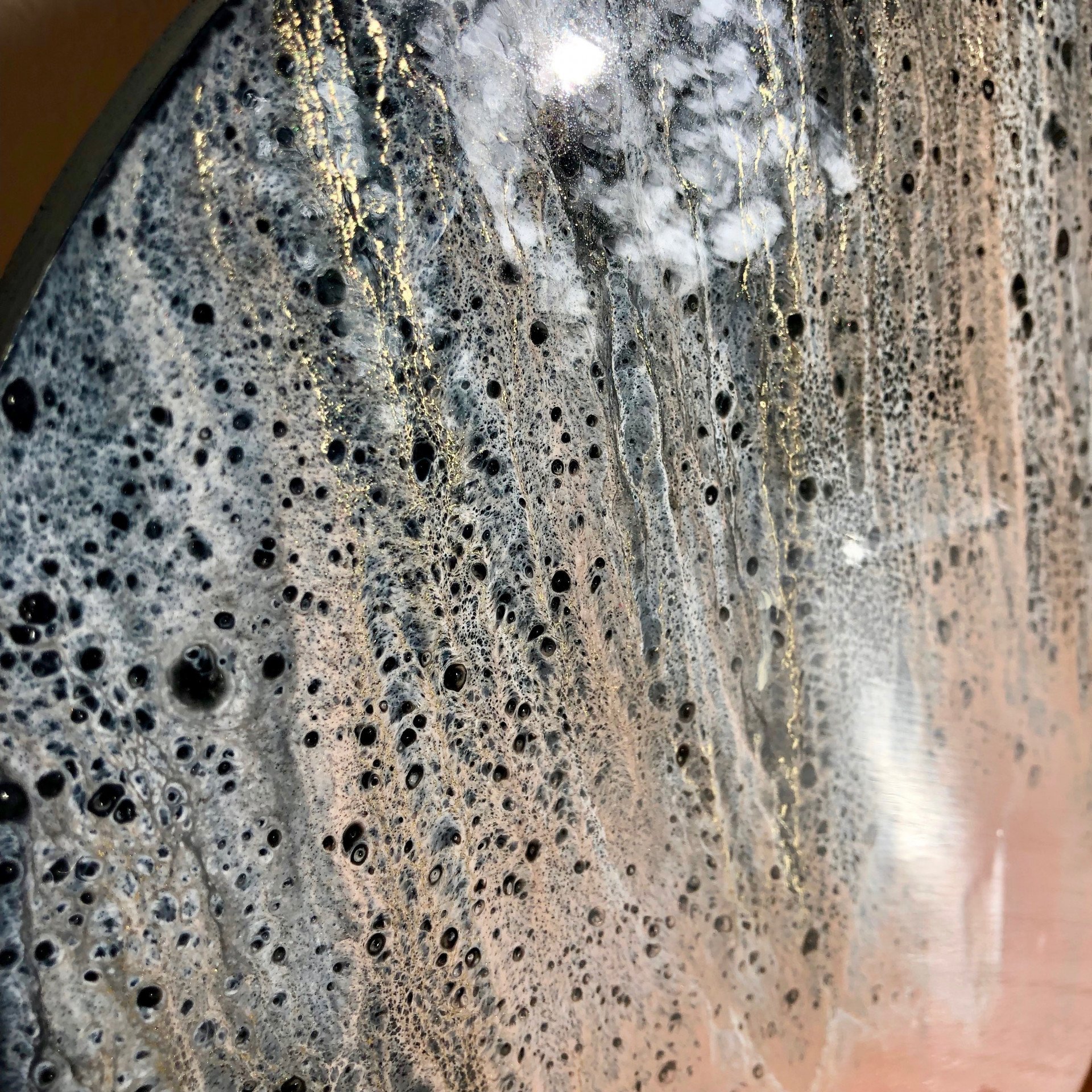 Zarcillos de coral - painting