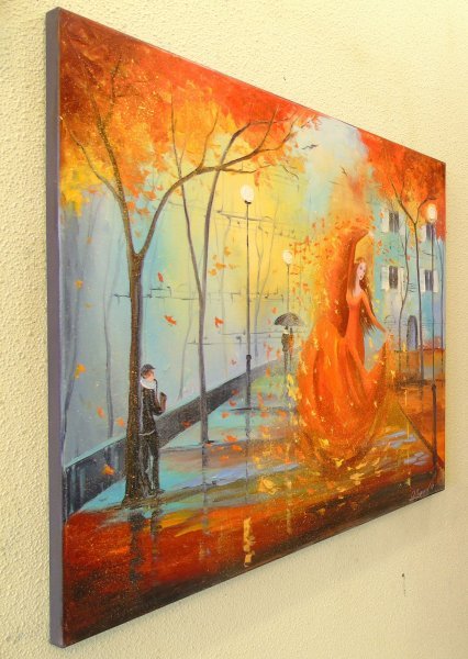 Pintura «Waltz Boston», Olga Darchuk - Jose Art Gallery