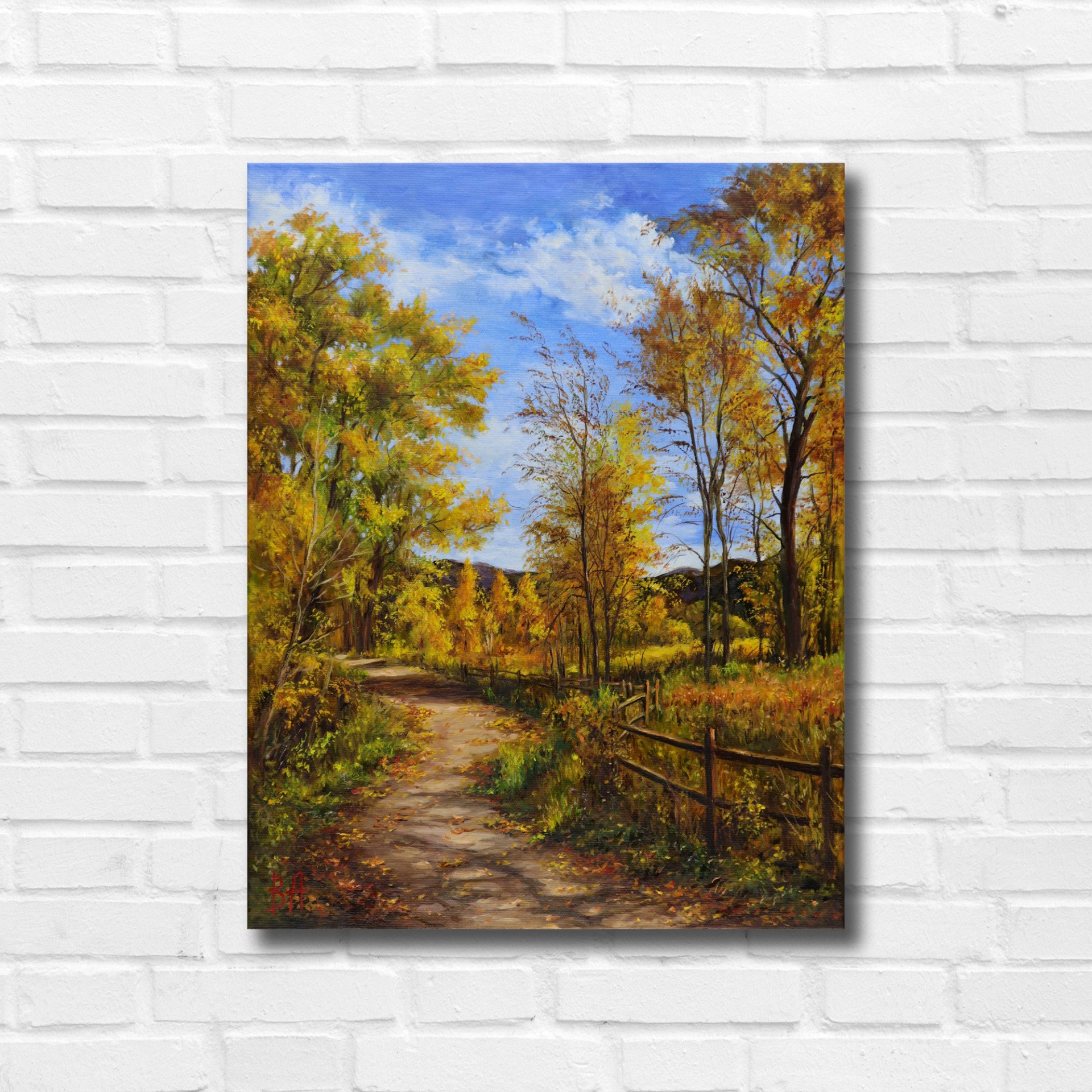 Autumn charm - painting