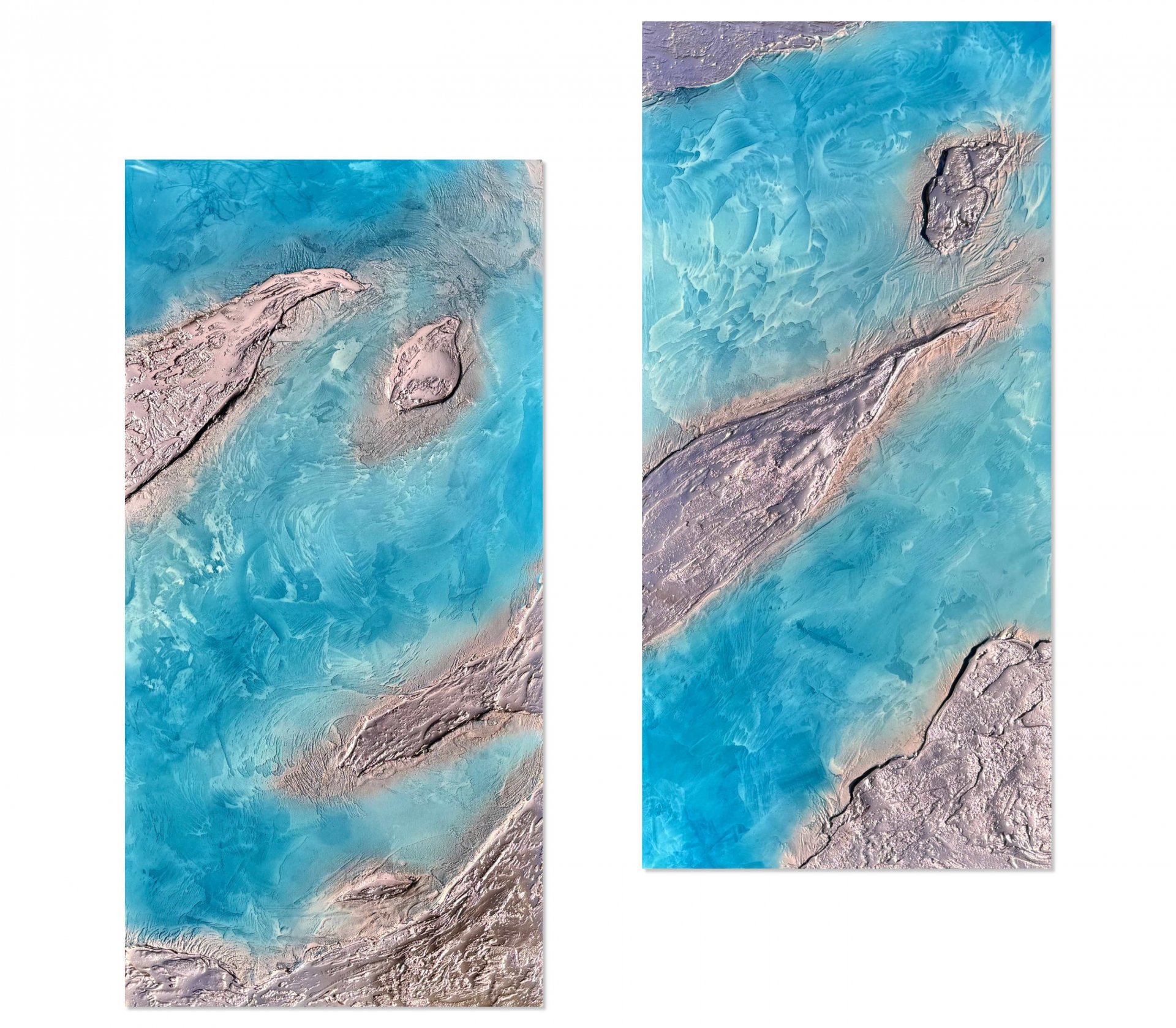 Bright Stream Painting by Tiffani Buteau - Jose Art Gallery