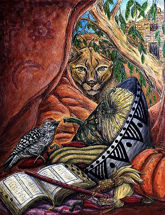 Thanks-Giving Painting by Kim Jones Miller - Jose Art Gallery
