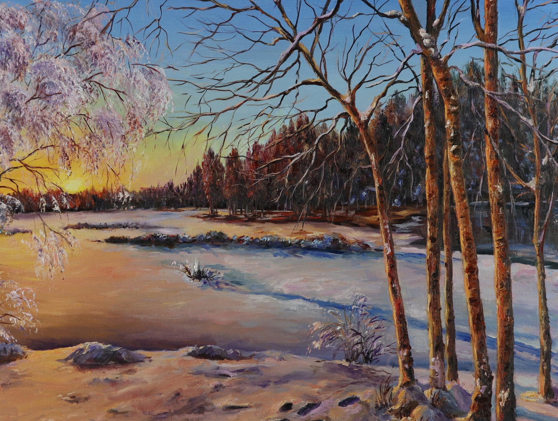 Winter morning - order