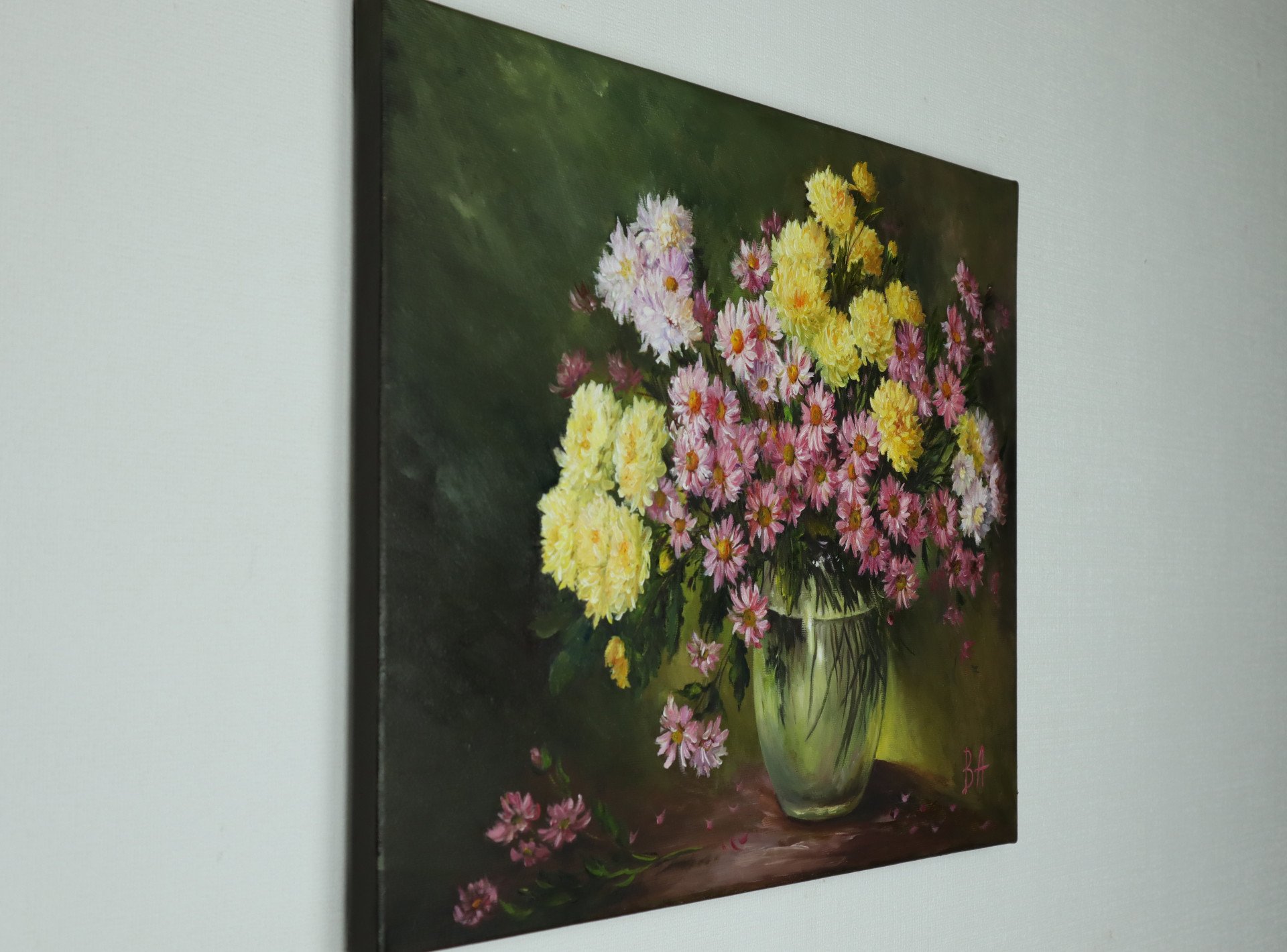 Autumn bouquet - painting