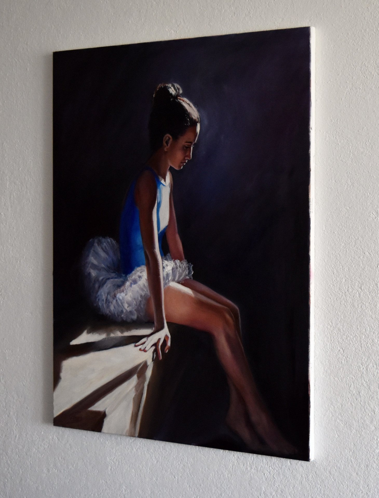 At the ballet school - painting