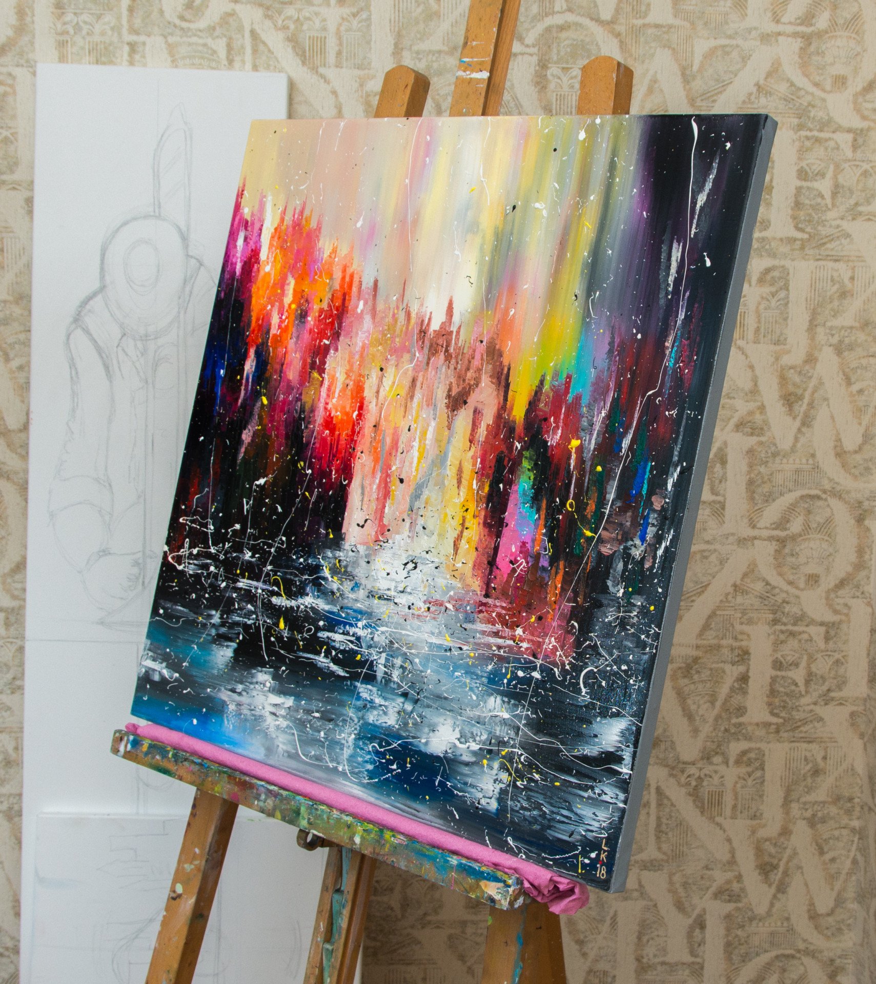 ACANTILADO ROJO - painting