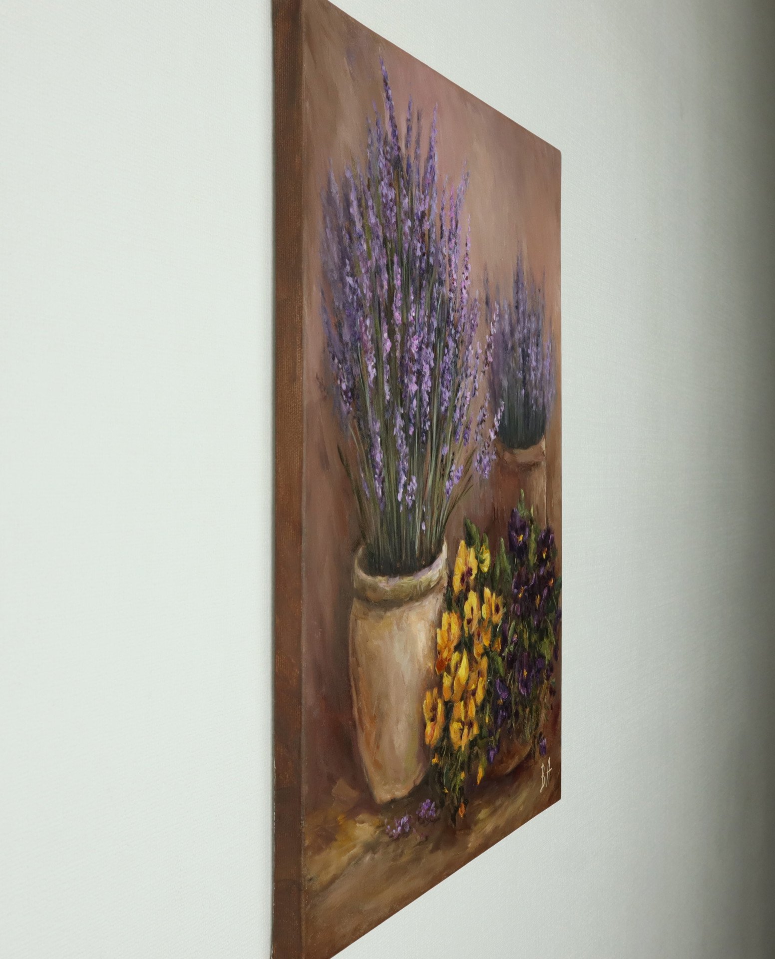 Lavender scent - painting