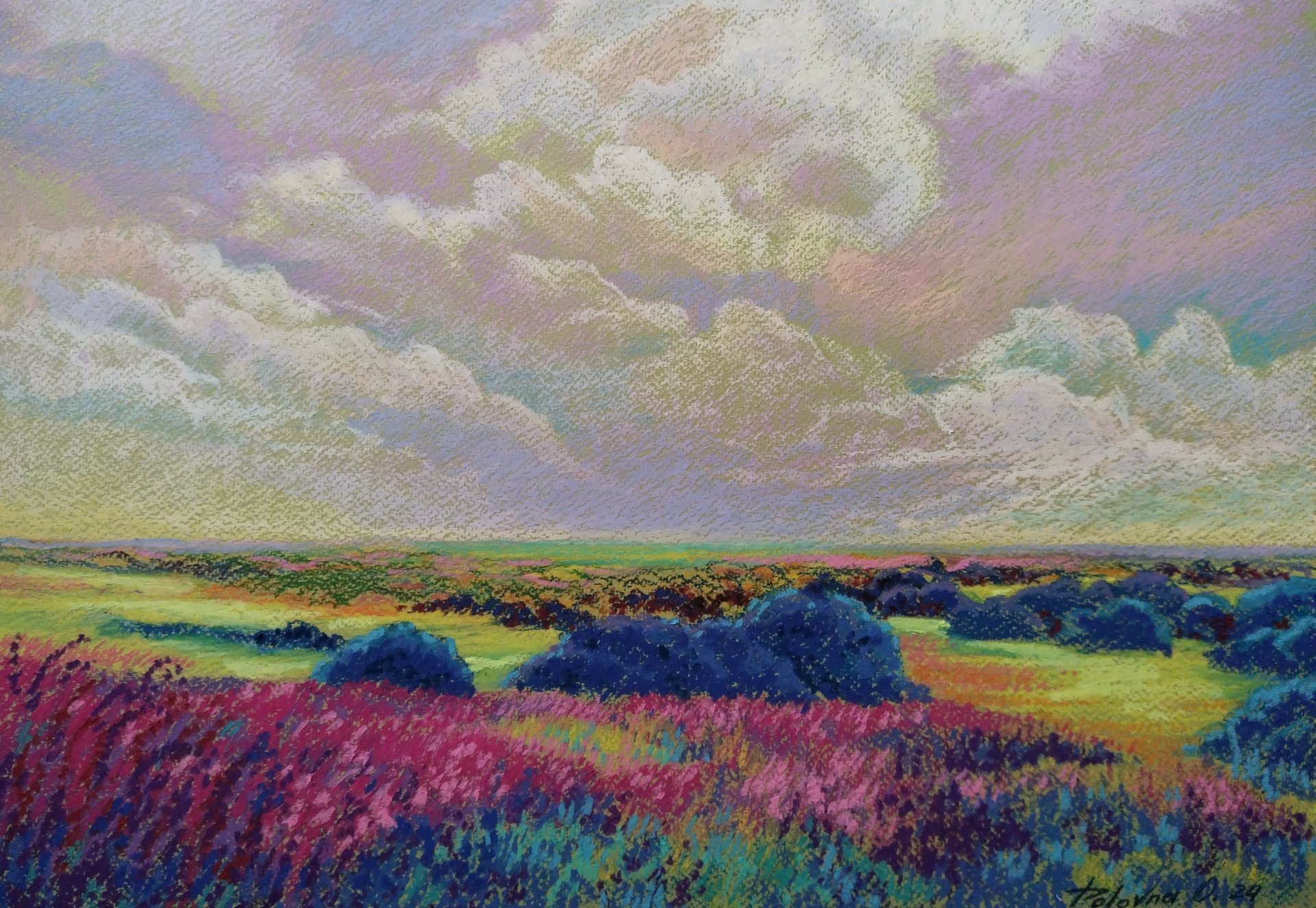 Steppe Painting by Olena Polovna - Jose Art Gallery