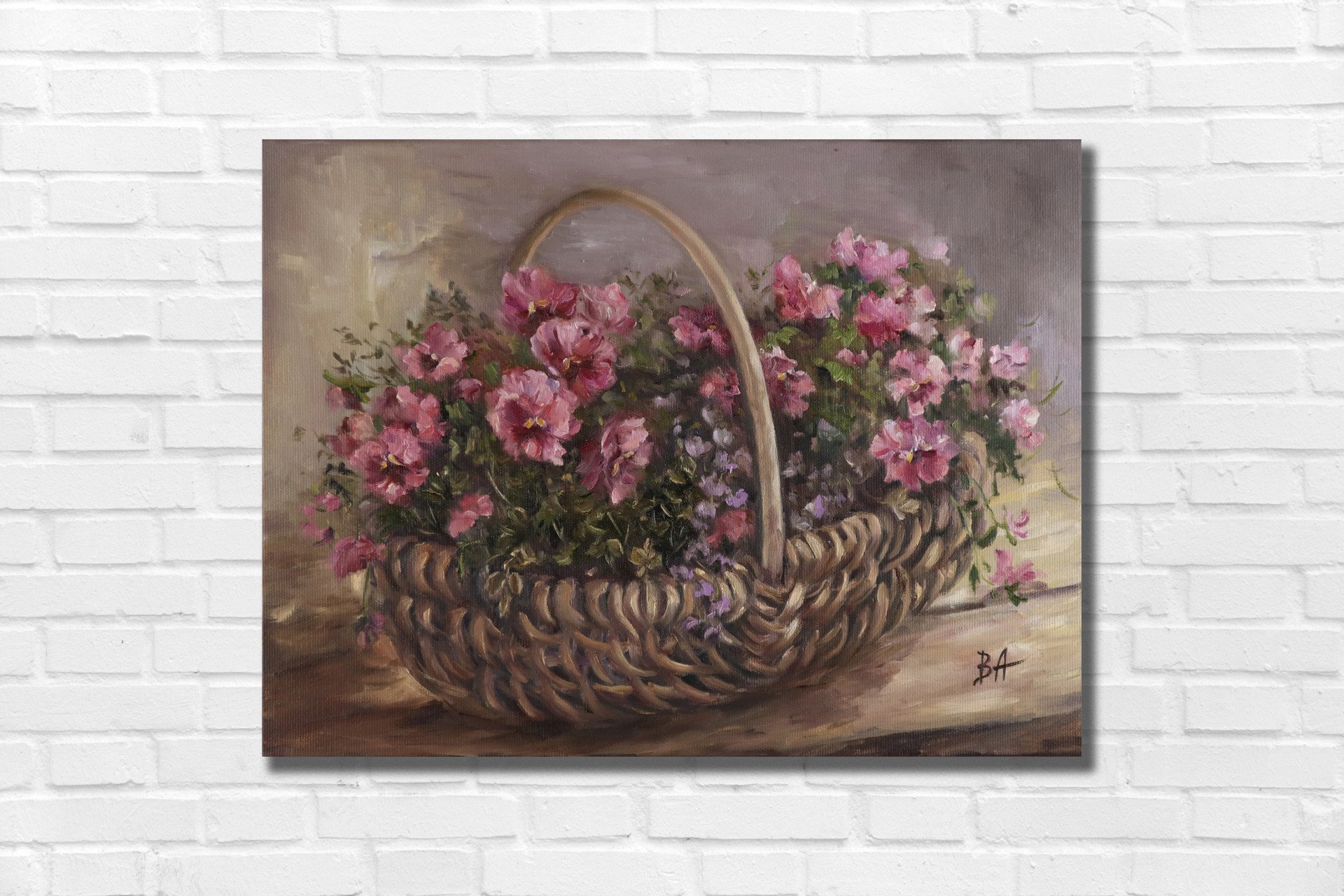 Basket of flowers - buy