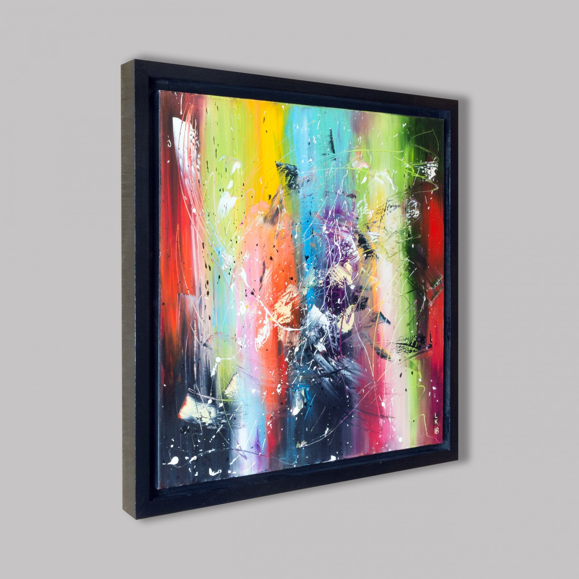 SUMMERTIME(FRAMED 22Х22) - painting