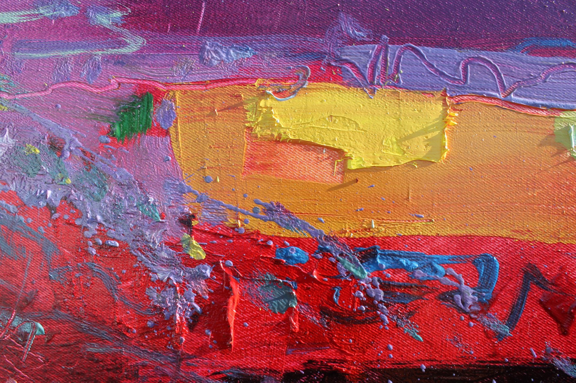 Campos holandeses - painting