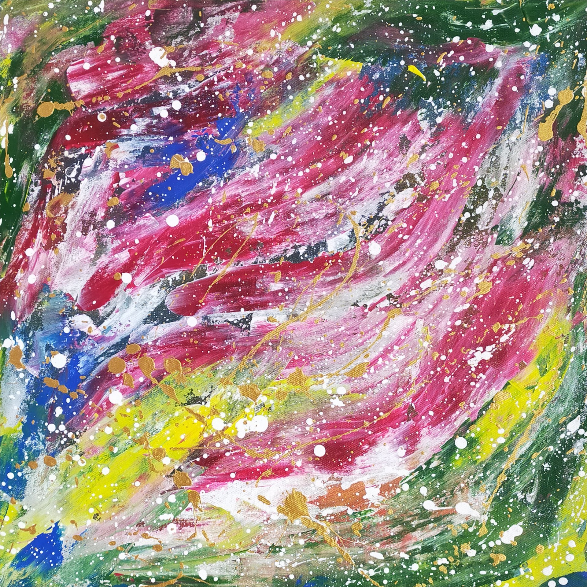 Heaven of colors Painting by Arindam Paul - Jose Art Gallery