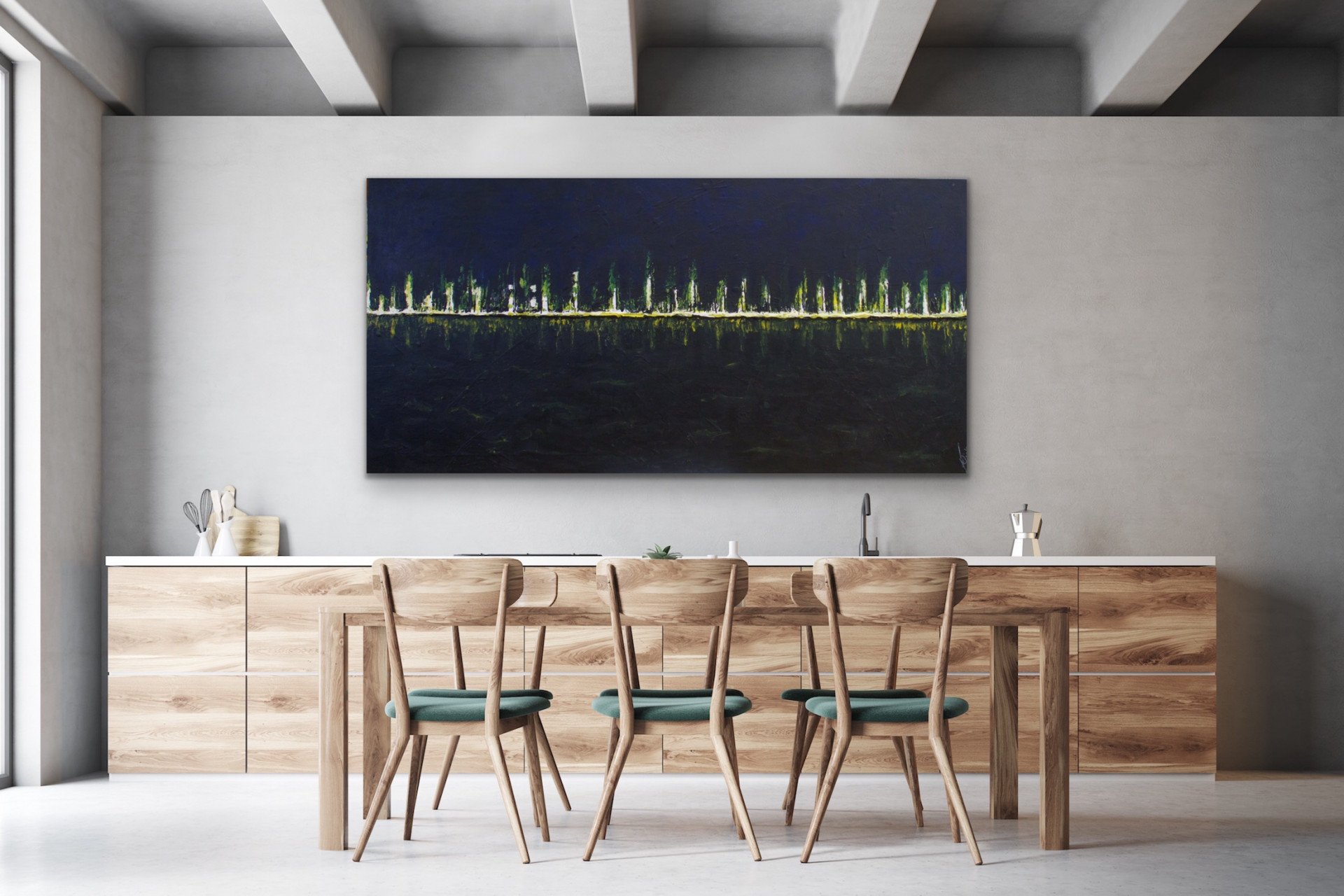 Ciudad - painting