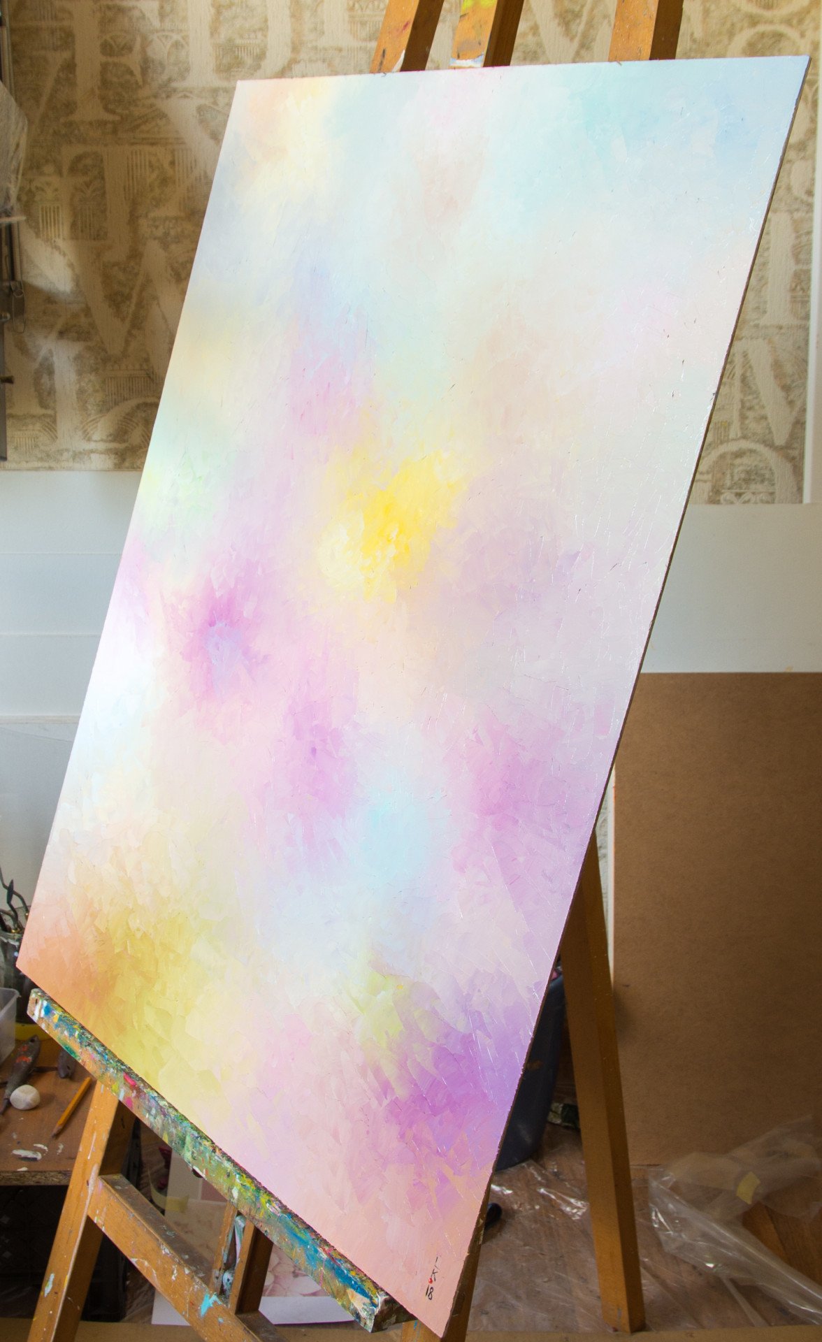 TENDERNESS 31X 24 - painting