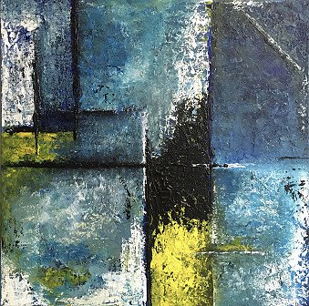 Encounter Painting by Alessandra Viola - Jose Art Gallery