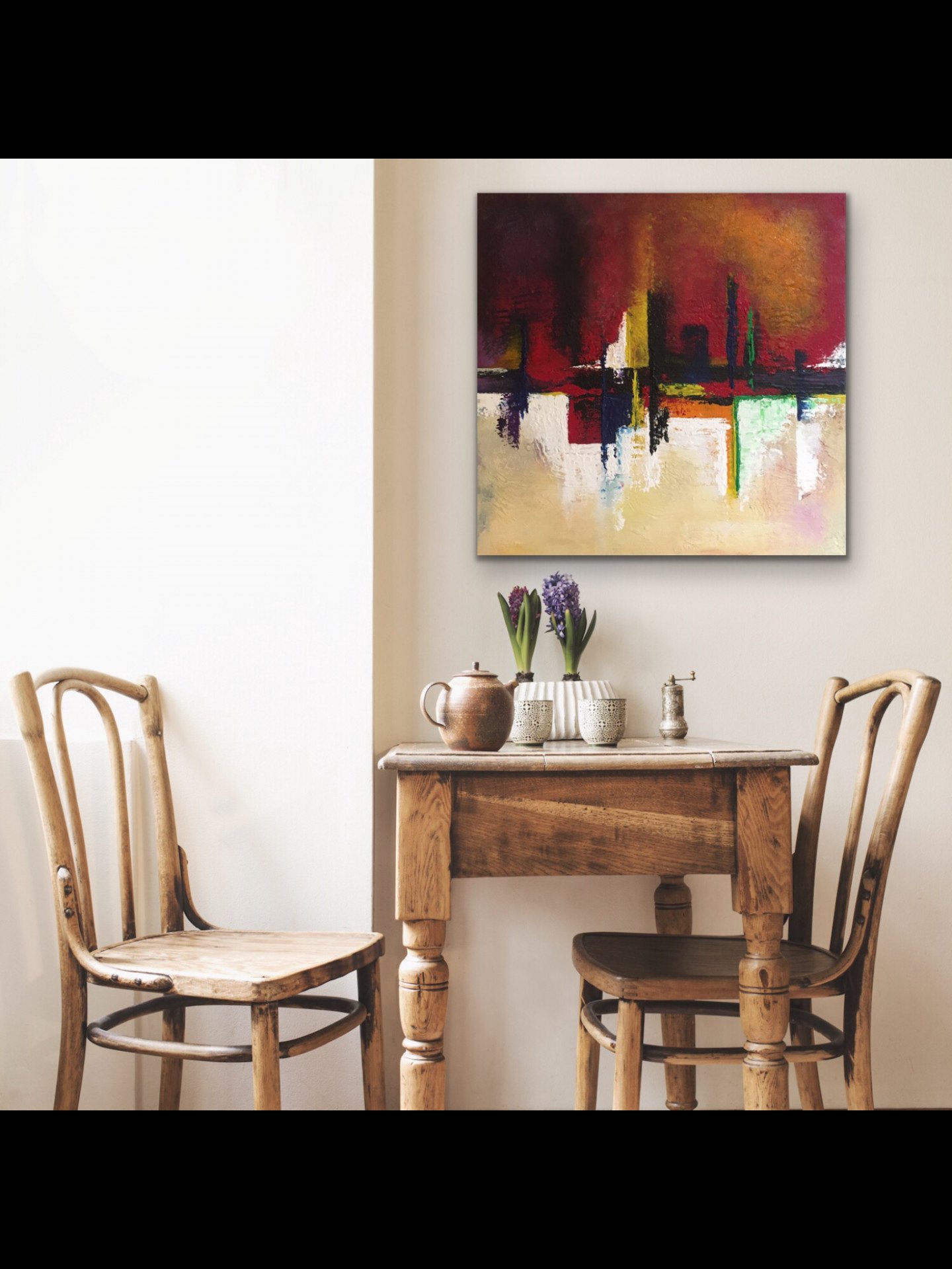 Into Two Worlds - painting